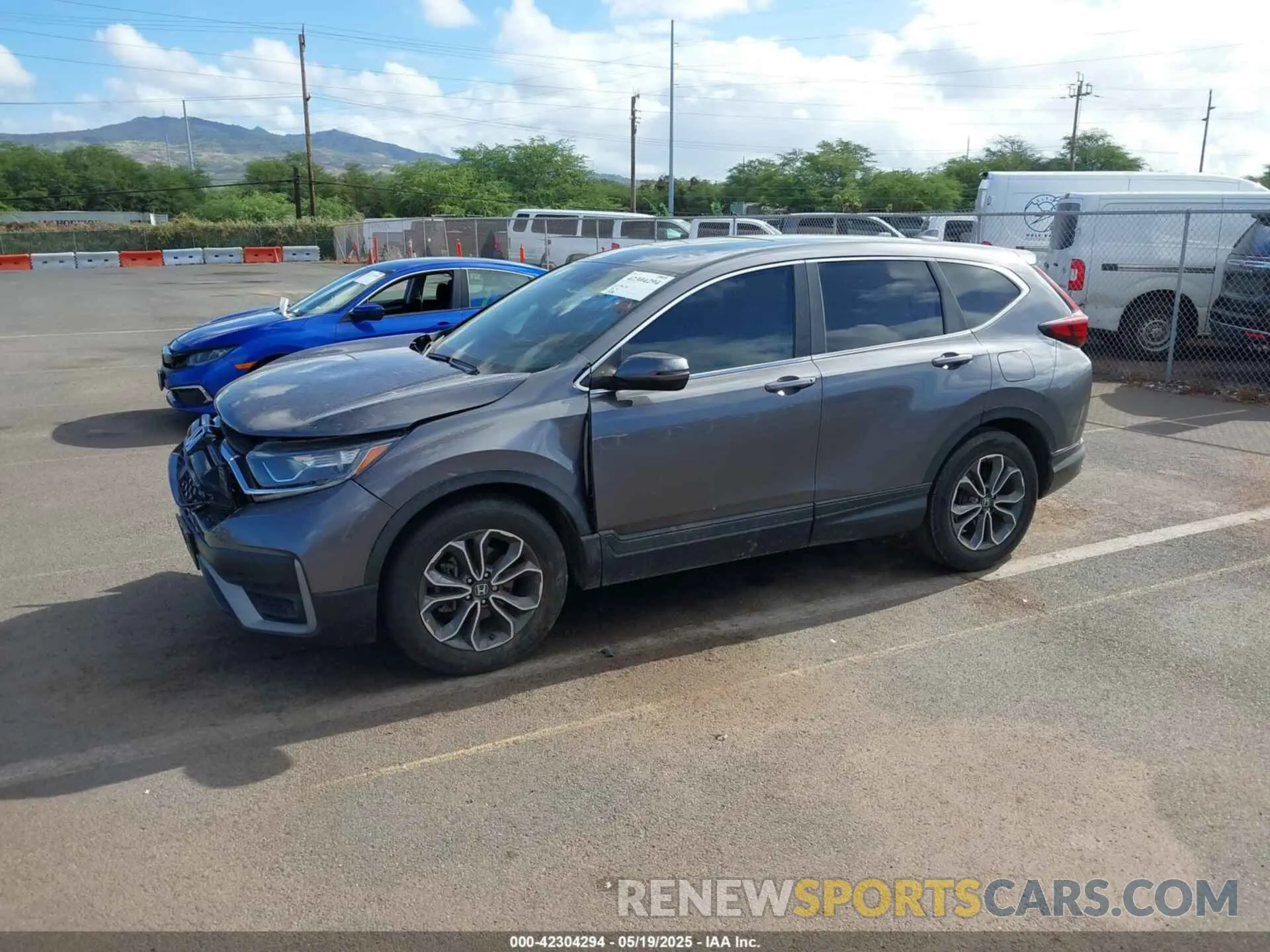 2 Photograph of a damaged car 2HKRW1H82LH418332 HONDA CR-V 2020