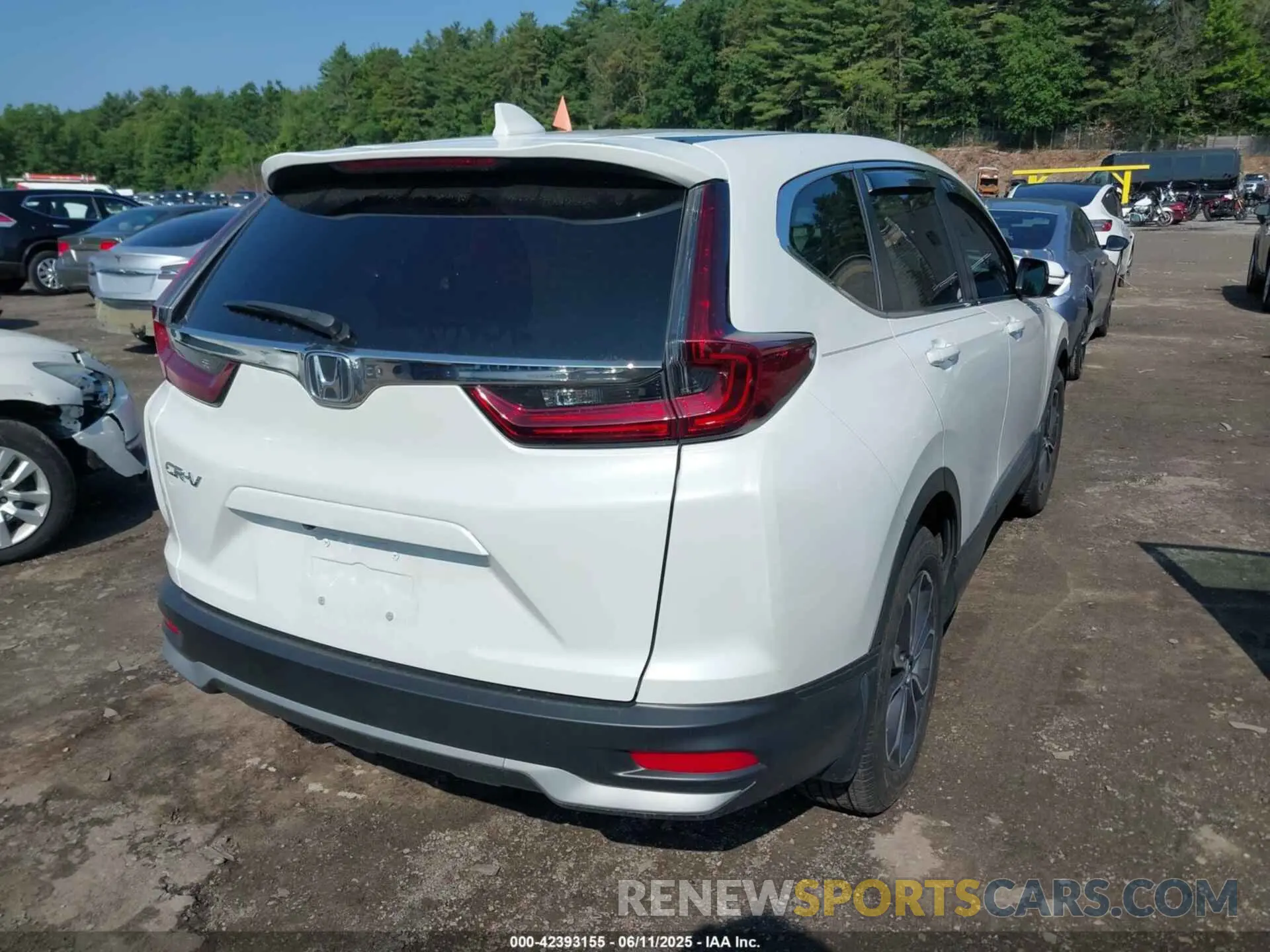 4 Photograph of a damaged car 2HKRW1H87LH416916 HONDA CR-V 2020