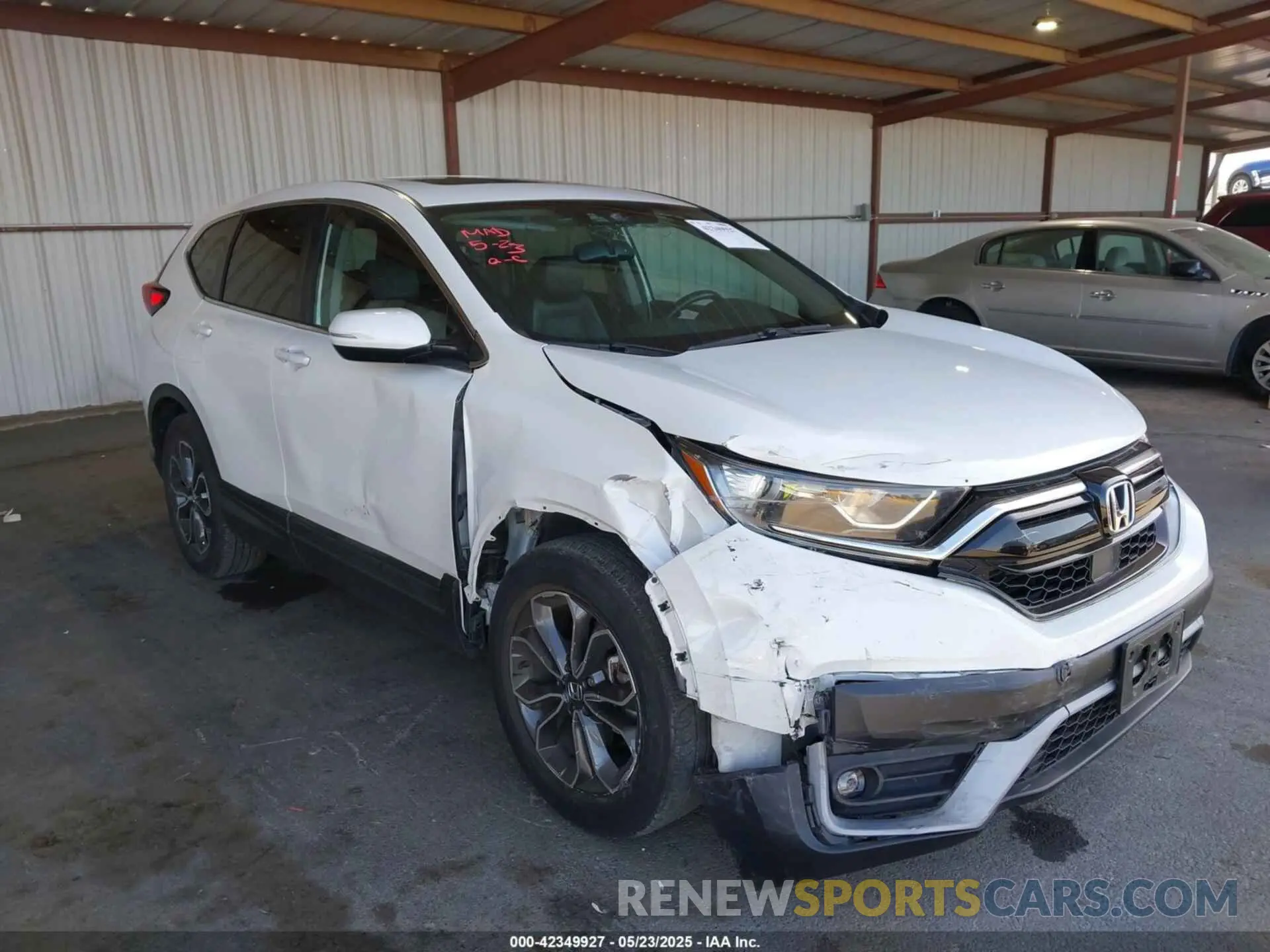 6 Photograph of a damaged car 2HKRW1H87LH420741 HONDA CR-V 2020
