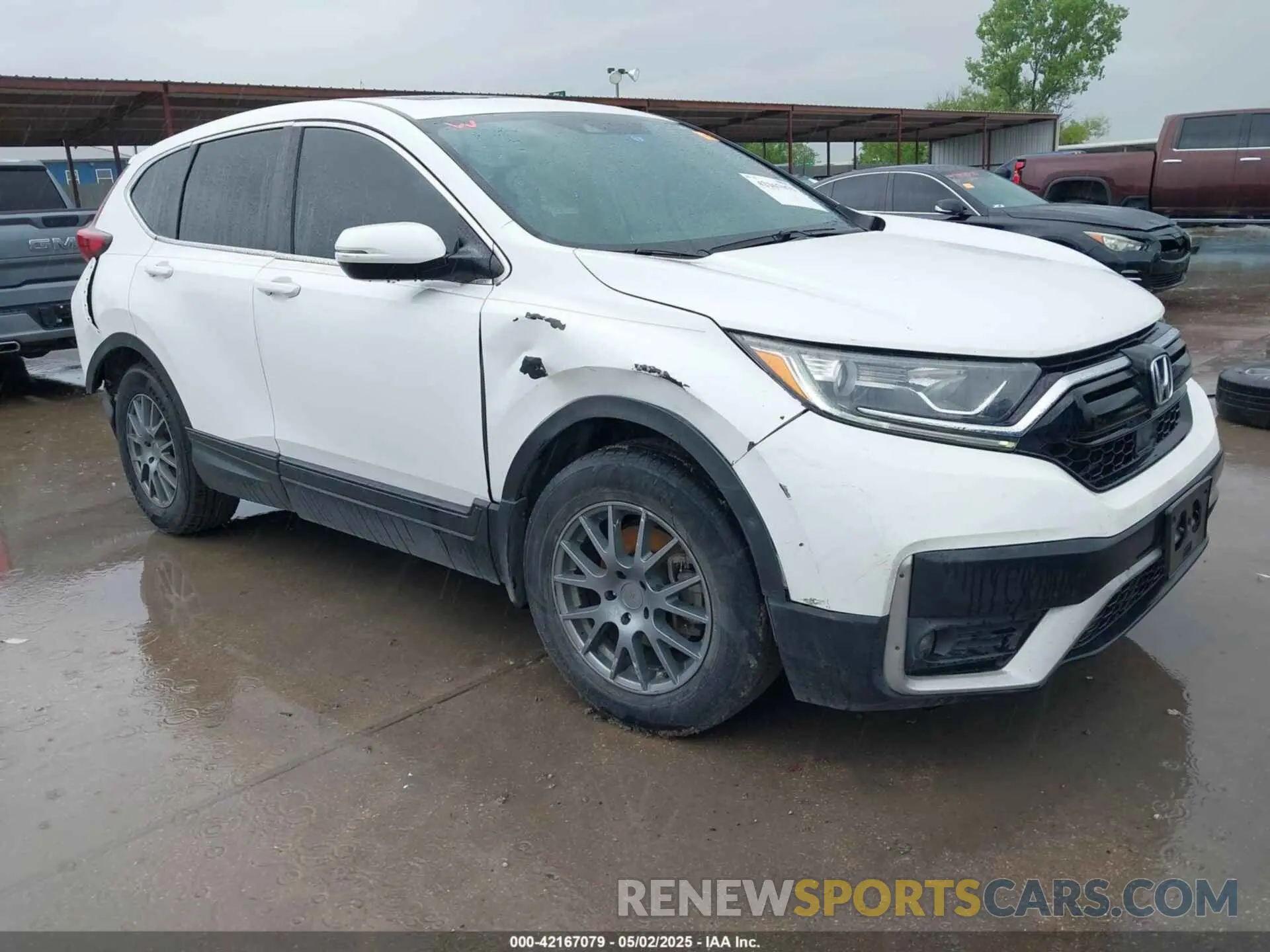 1 Photograph of a damaged car 2HKRW1H89LH427741 HONDA CR-V 2020