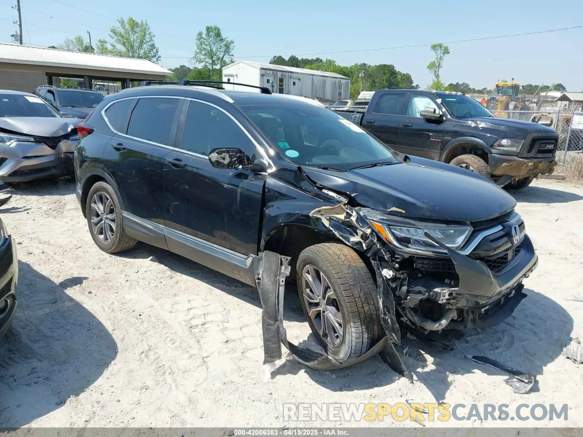 1 Photograph of a damaged car 2HKRW1H95LH406488 HONDA CR-V 2020
