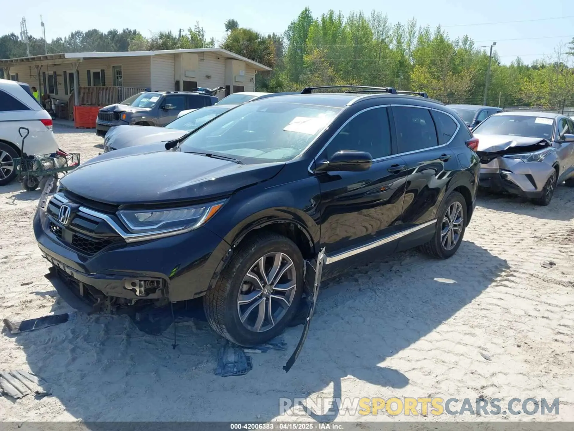 2 Photograph of a damaged car 2HKRW1H95LH406488 HONDA CR-V 2020