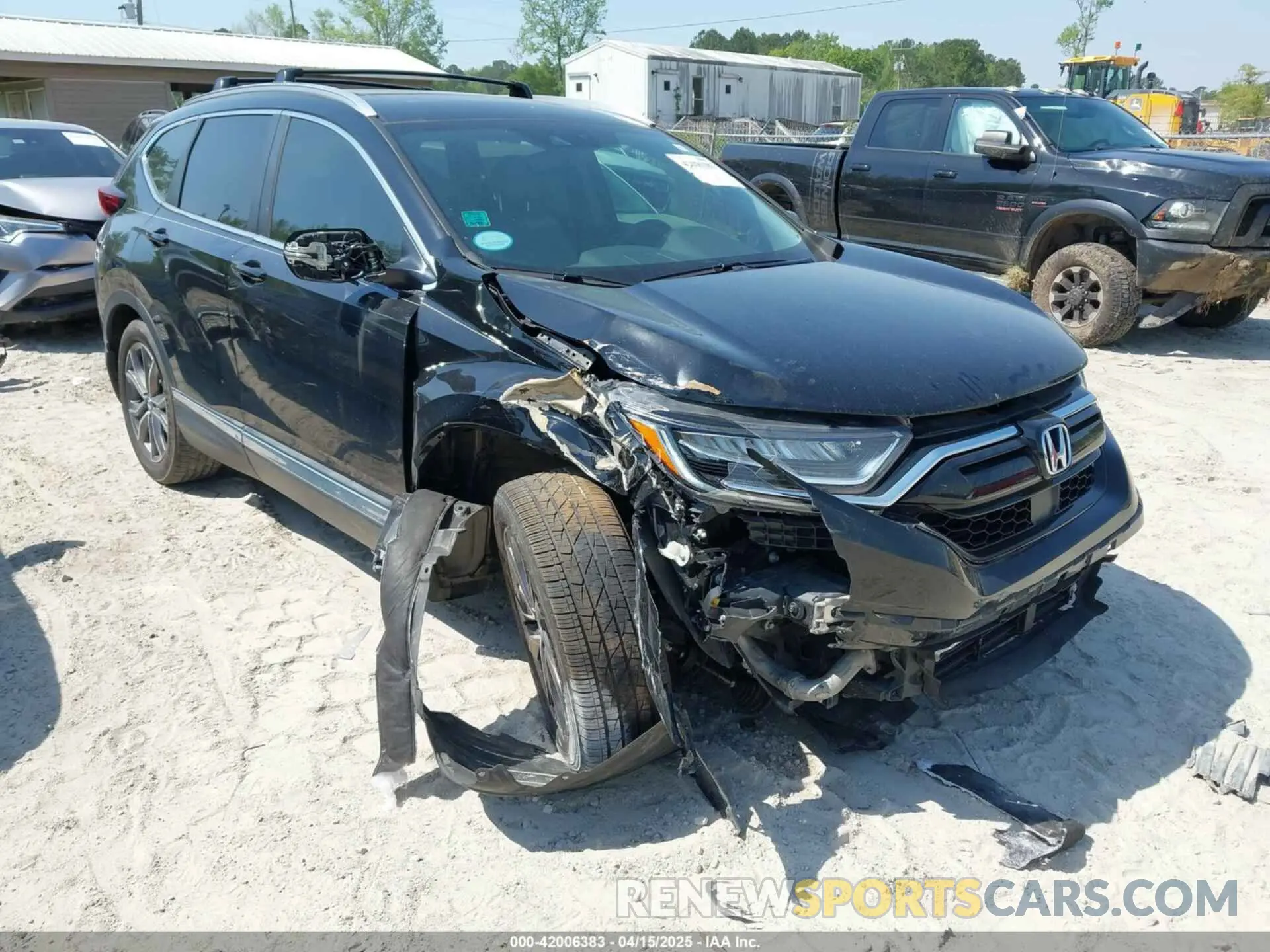 6 Photograph of a damaged car 2HKRW1H95LH406488 HONDA CR-V 2020