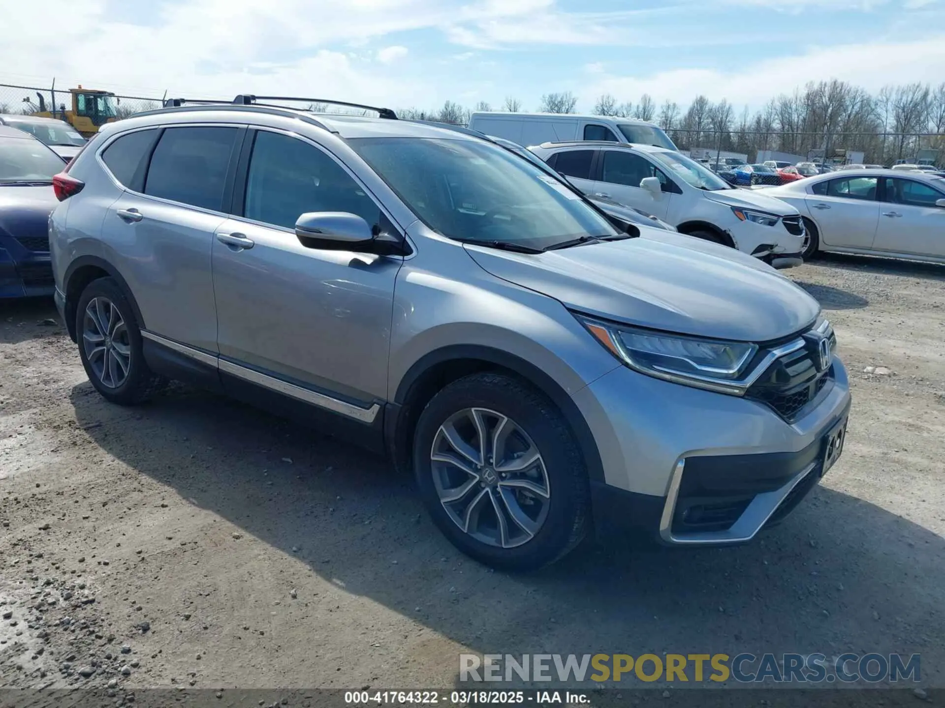 1 Photograph of a damaged car 2HKRW1H9XLH406762 HONDA CR-V 2020