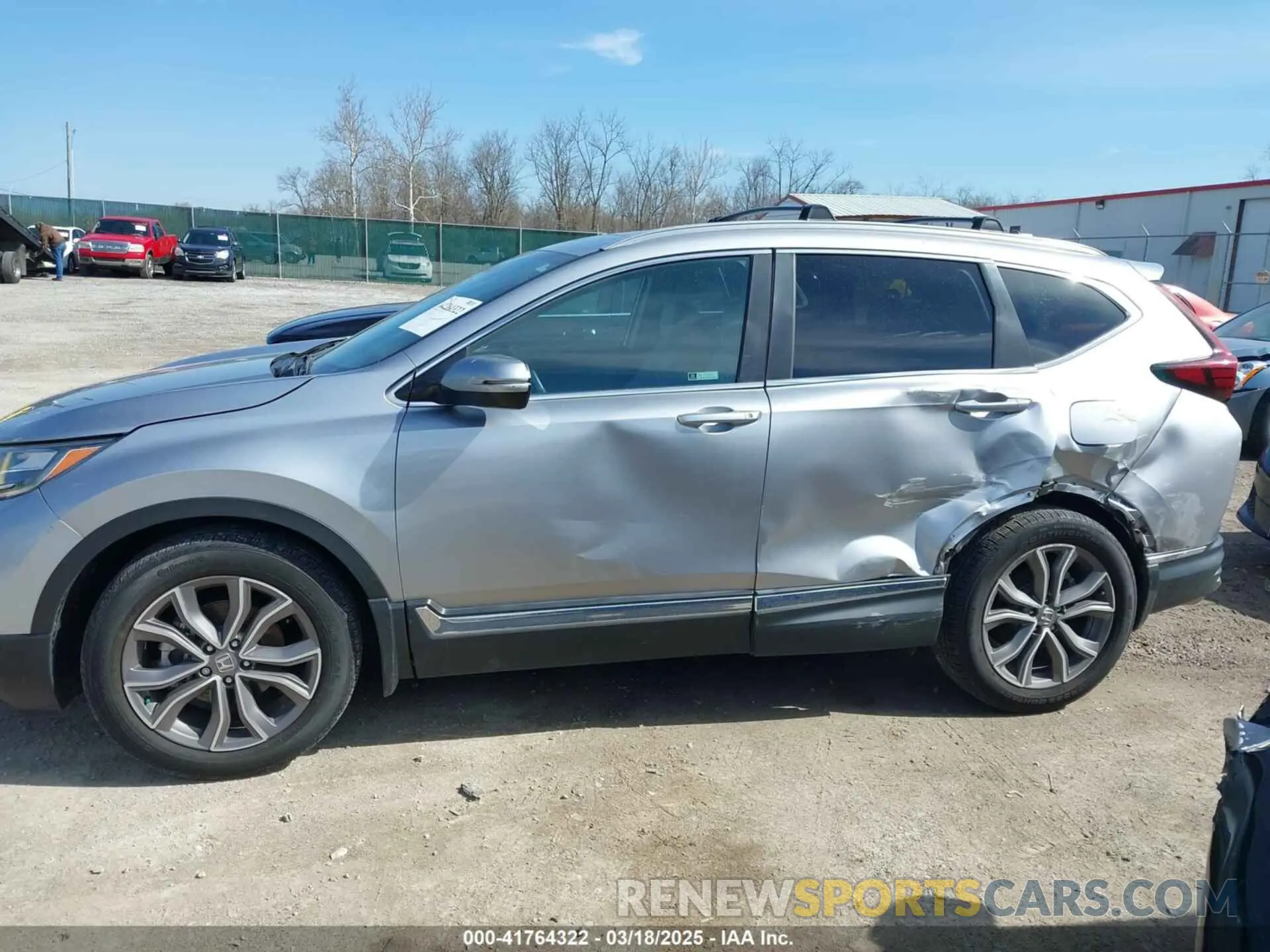 14 Photograph of a damaged car 2HKRW1H9XLH406762 HONDA CR-V 2020