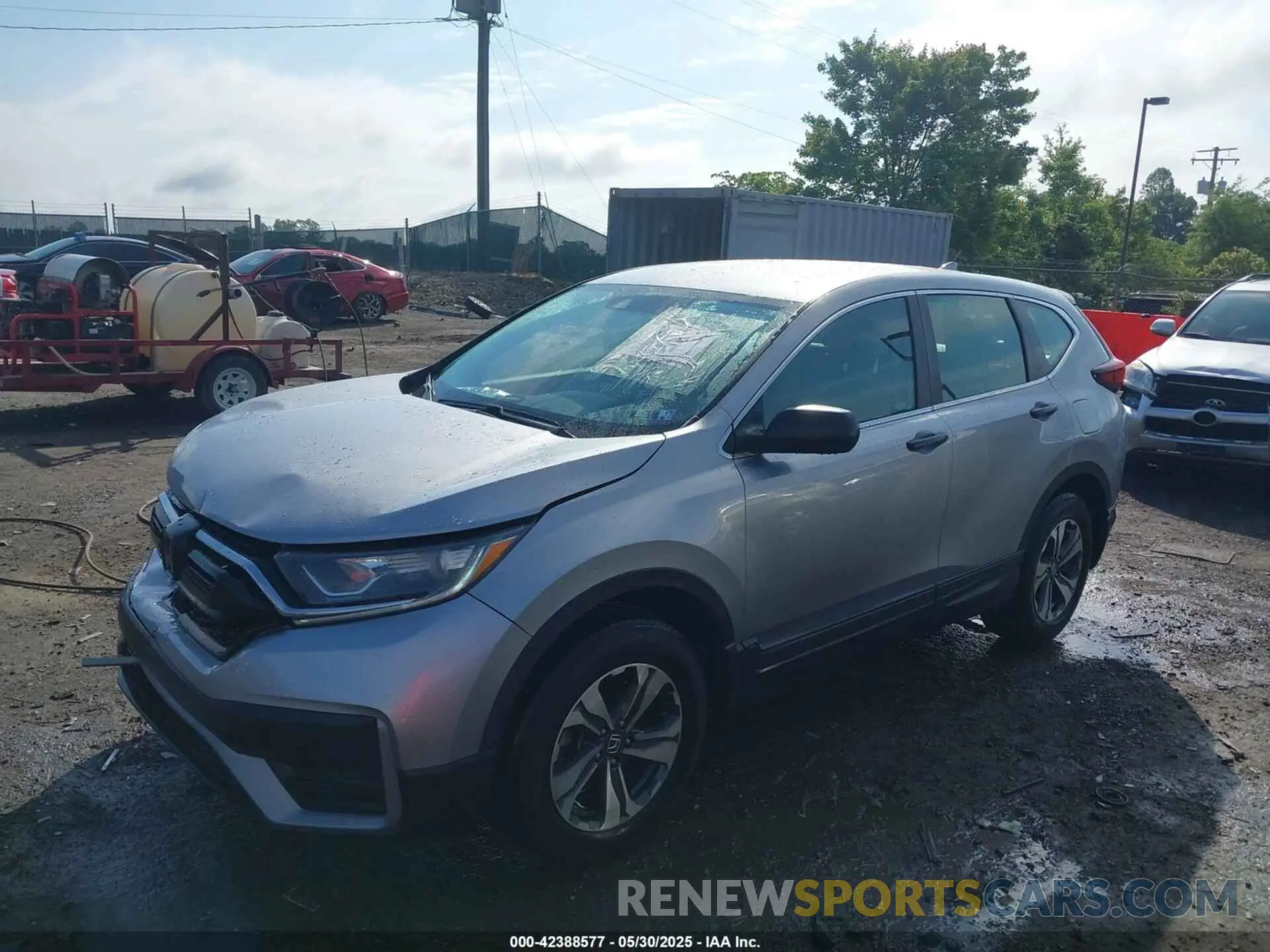 2 Photograph of a damaged car 2HKRW2H22LH604518 HONDA CR-V 2020