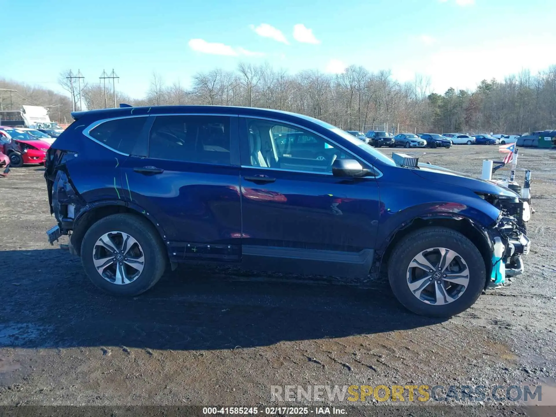 13 Photograph of a damaged car 2HKRW2H23LH661617 HONDA CR-V 2020