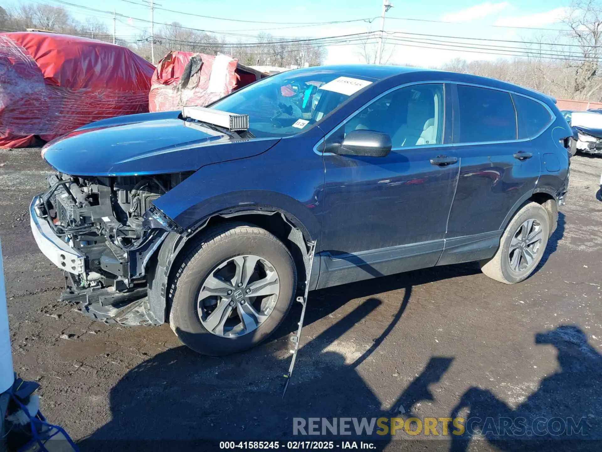2 Photograph of a damaged car 2HKRW2H23LH661617 HONDA CR-V 2020