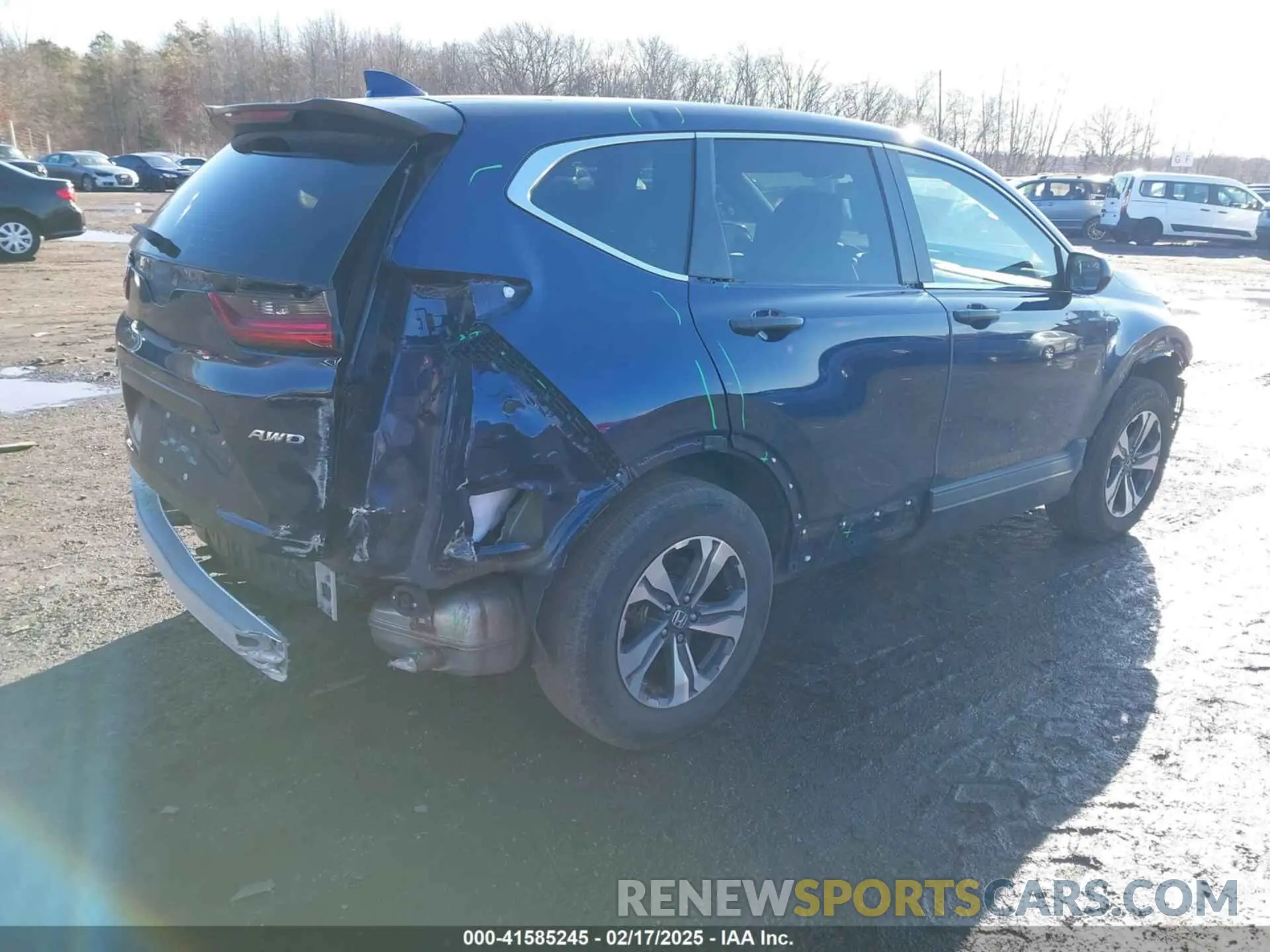 4 Photograph of a damaged car 2HKRW2H23LH661617 HONDA CR-V 2020