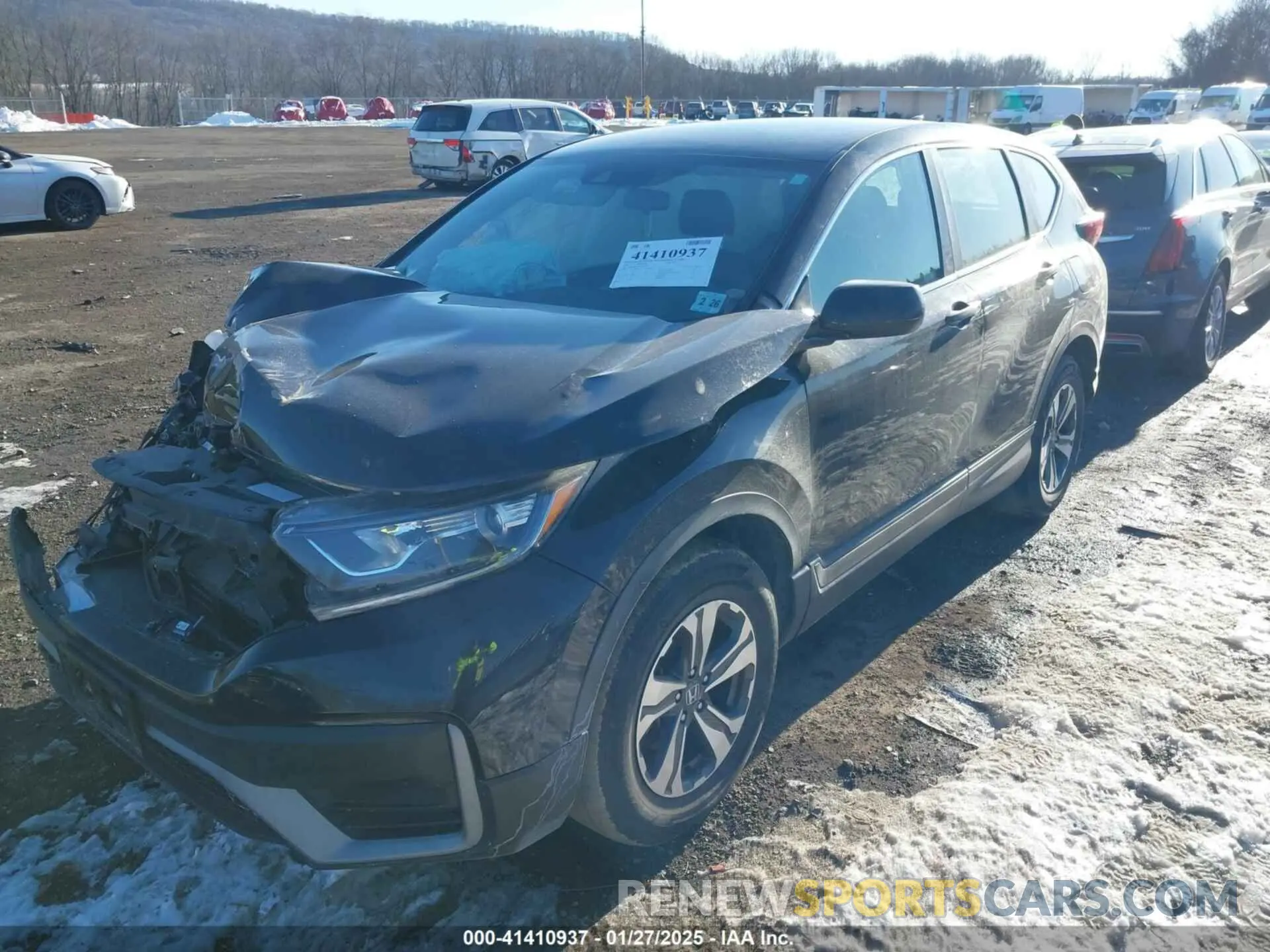 2 Photograph of a damaged car 2HKRW2H24LH656197 HONDA CR-V 2020