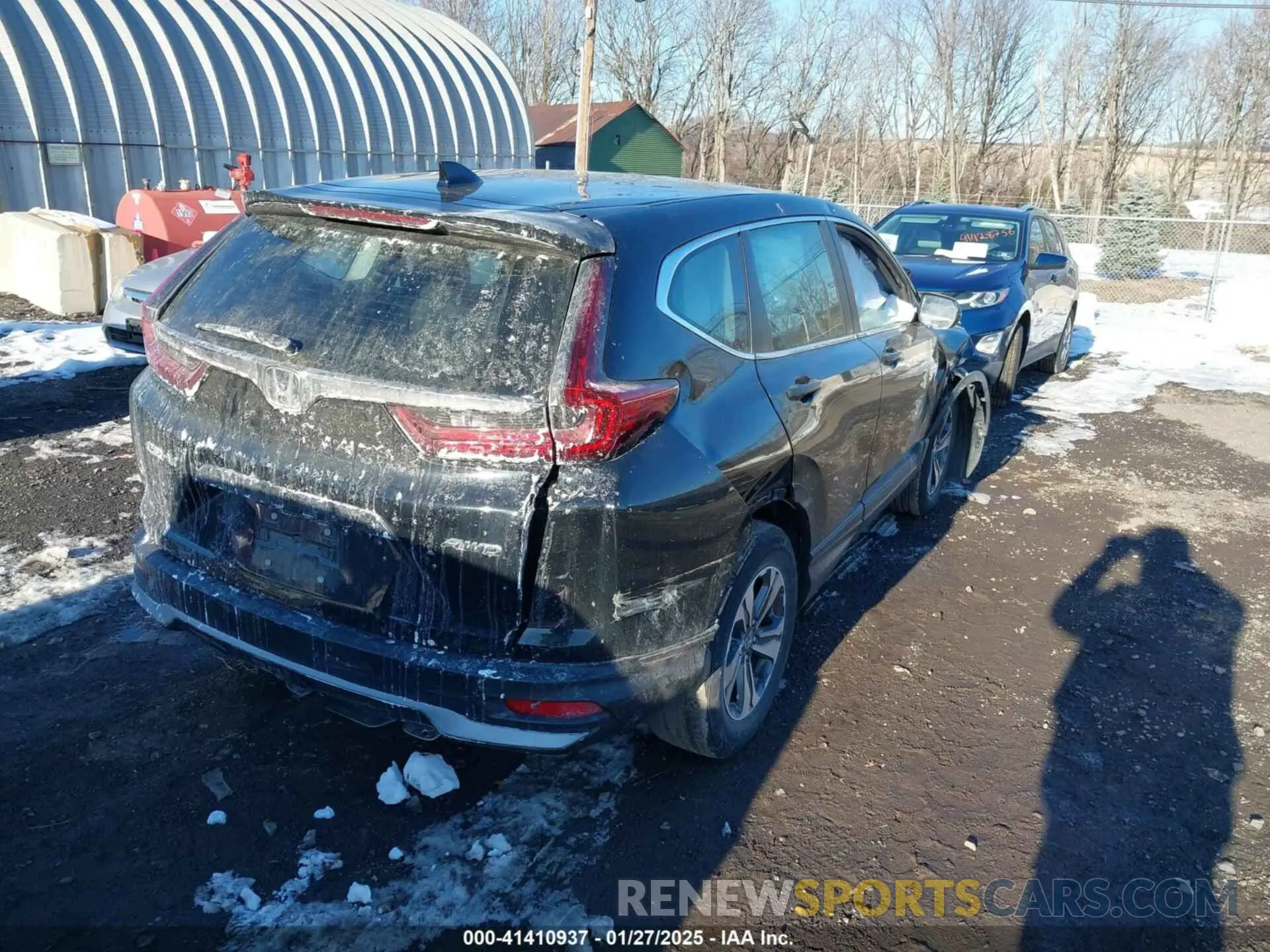 4 Photograph of a damaged car 2HKRW2H24LH656197 HONDA CR-V 2020