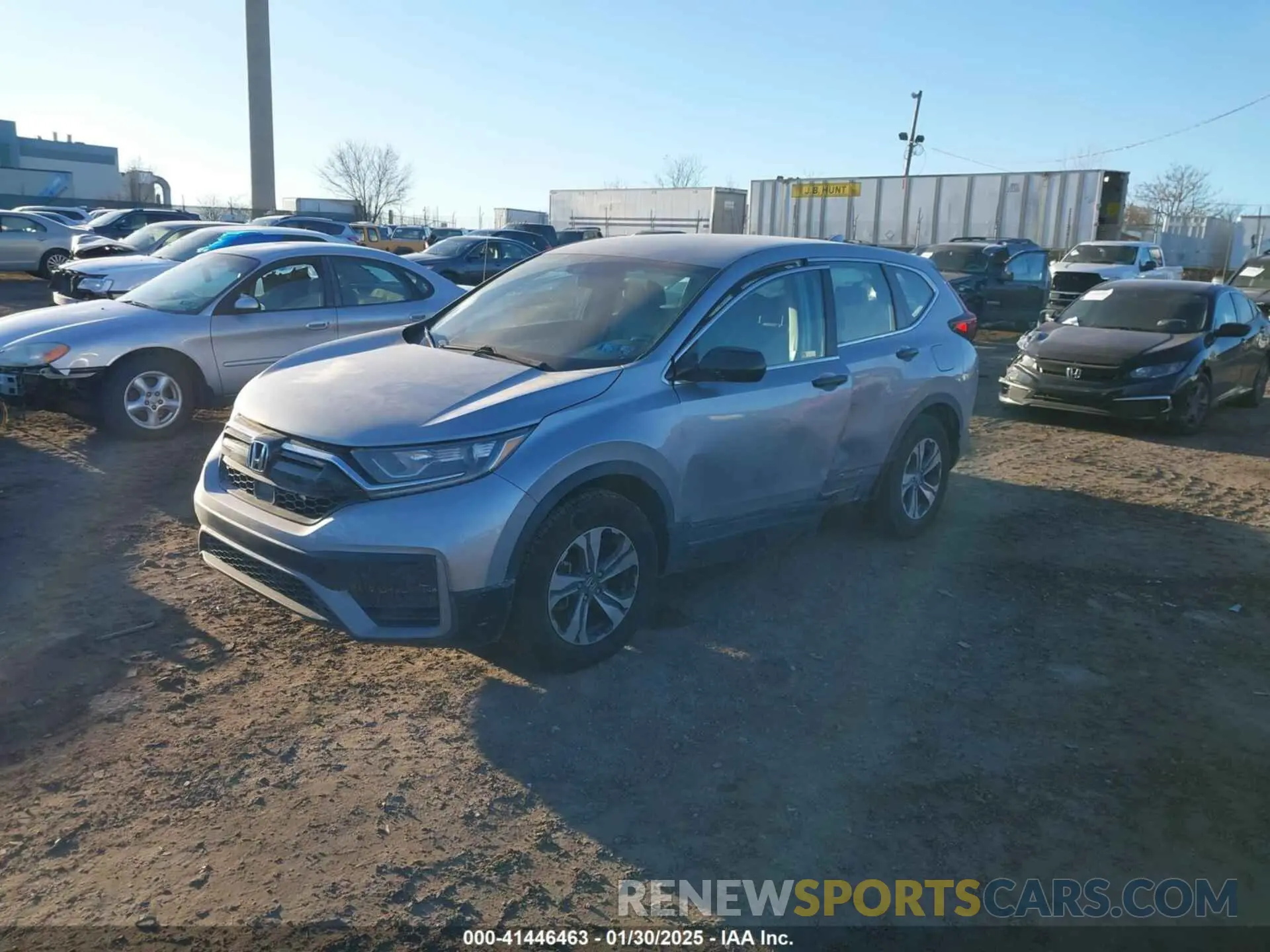 2 Photograph of a damaged car 2HKRW2H25LH654393 HONDA CR-V 2020