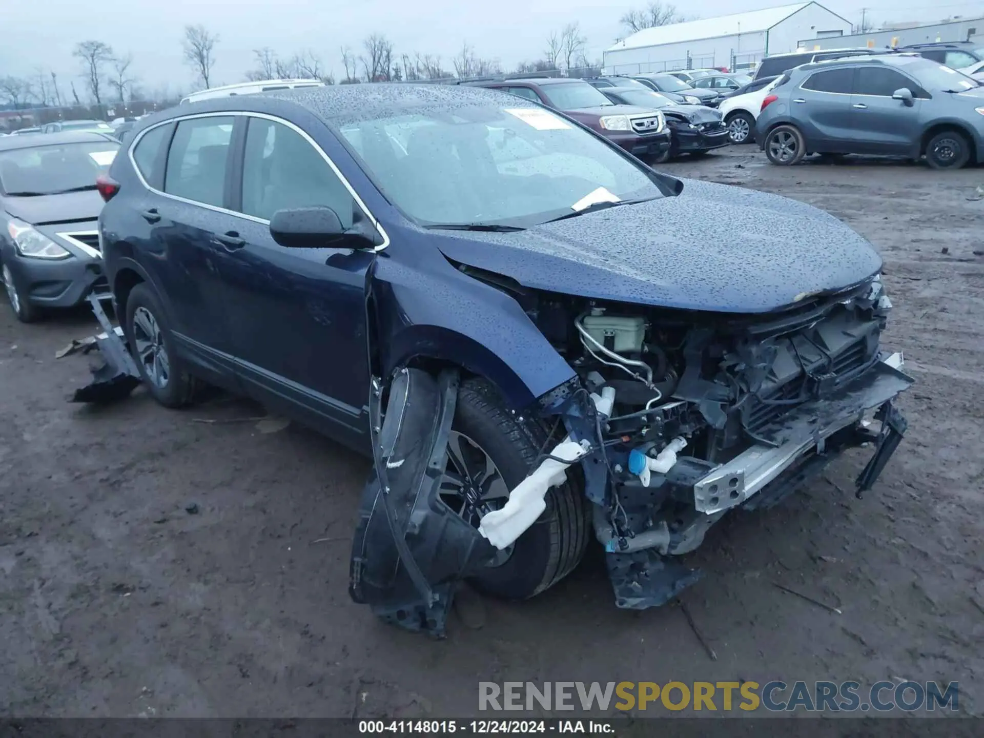 1 Photograph of a damaged car 2HKRW2H26LH639630 HONDA CR-V 2020
