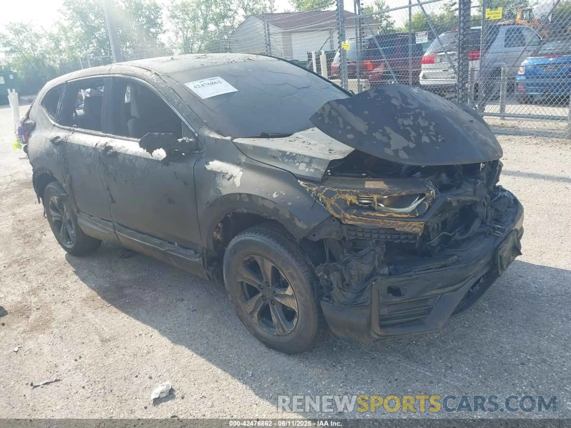 1 Photograph of a damaged car 2HKRW2H27LH655786 HONDA CR-V 2020