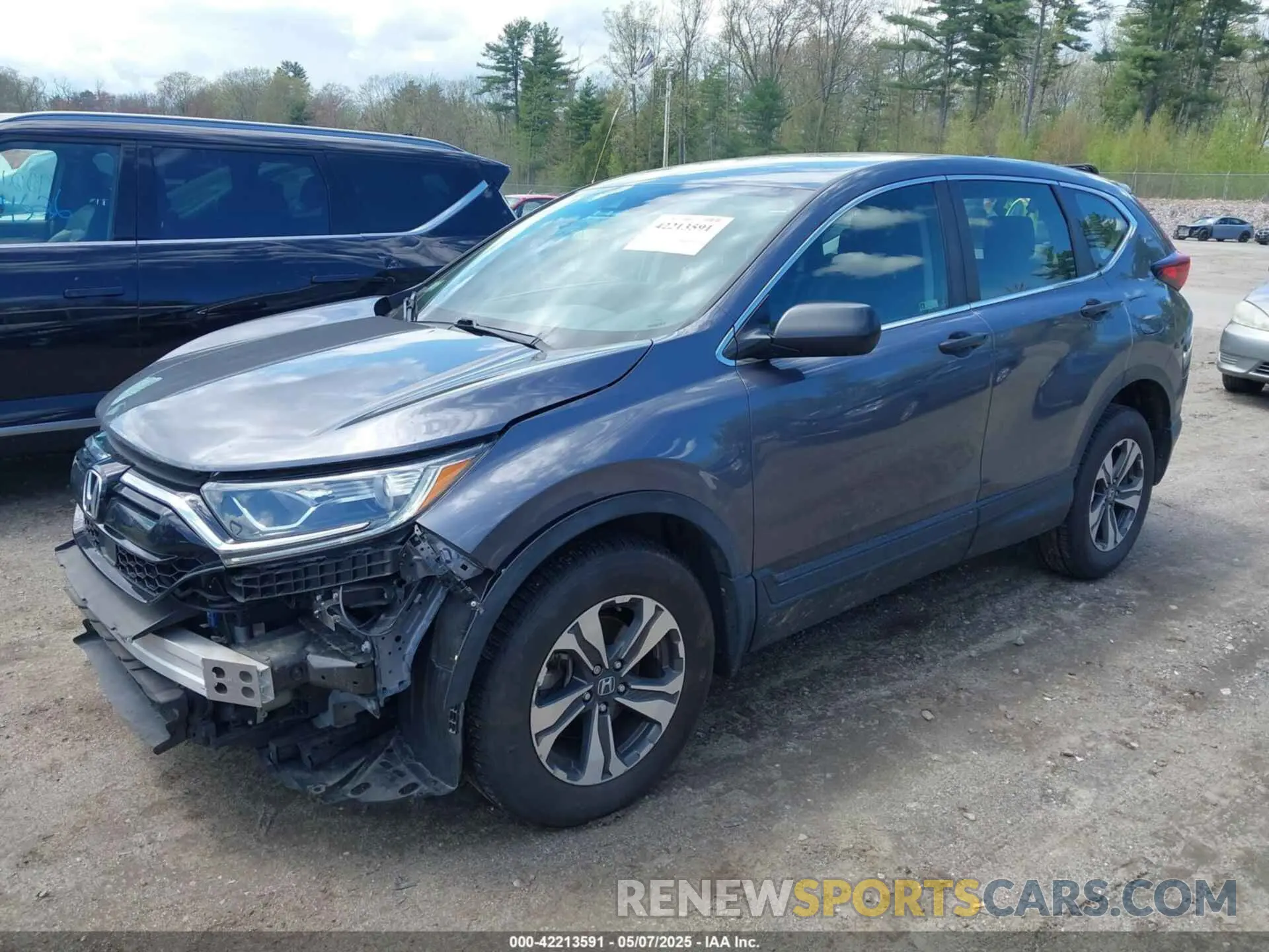 2 Photograph of a damaged car 2HKRW2H29LH630856 HONDA CR-V 2020