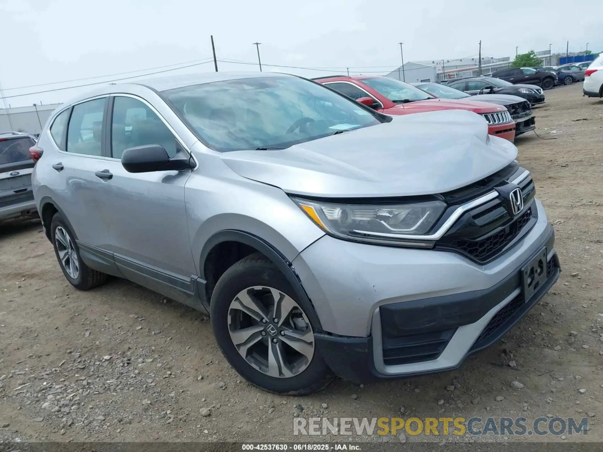 1 Photograph of a damaged car 2HKRW2H29LH636107 HONDA CR-V 2020