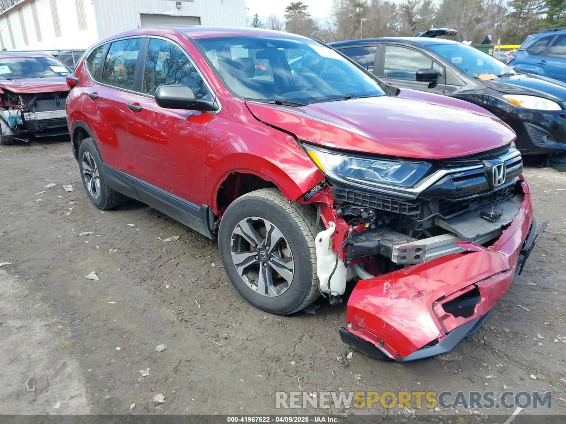1 Photograph of a damaged car 2HKRW2H2XLH610552 HONDA CR-V 2020