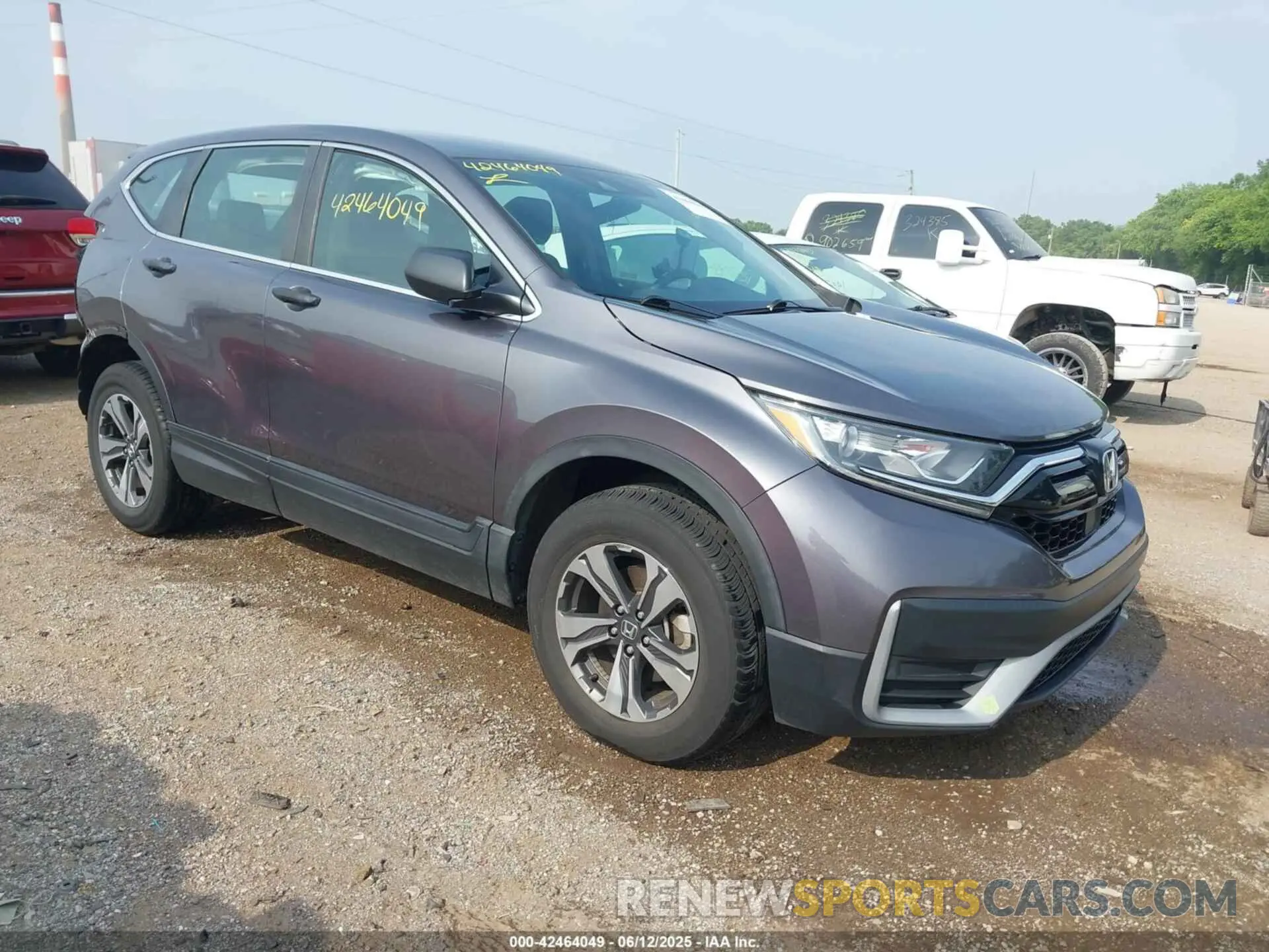 1 Photograph of a damaged car 2HKRW2H2XLH615475 HONDA CR-V 2020