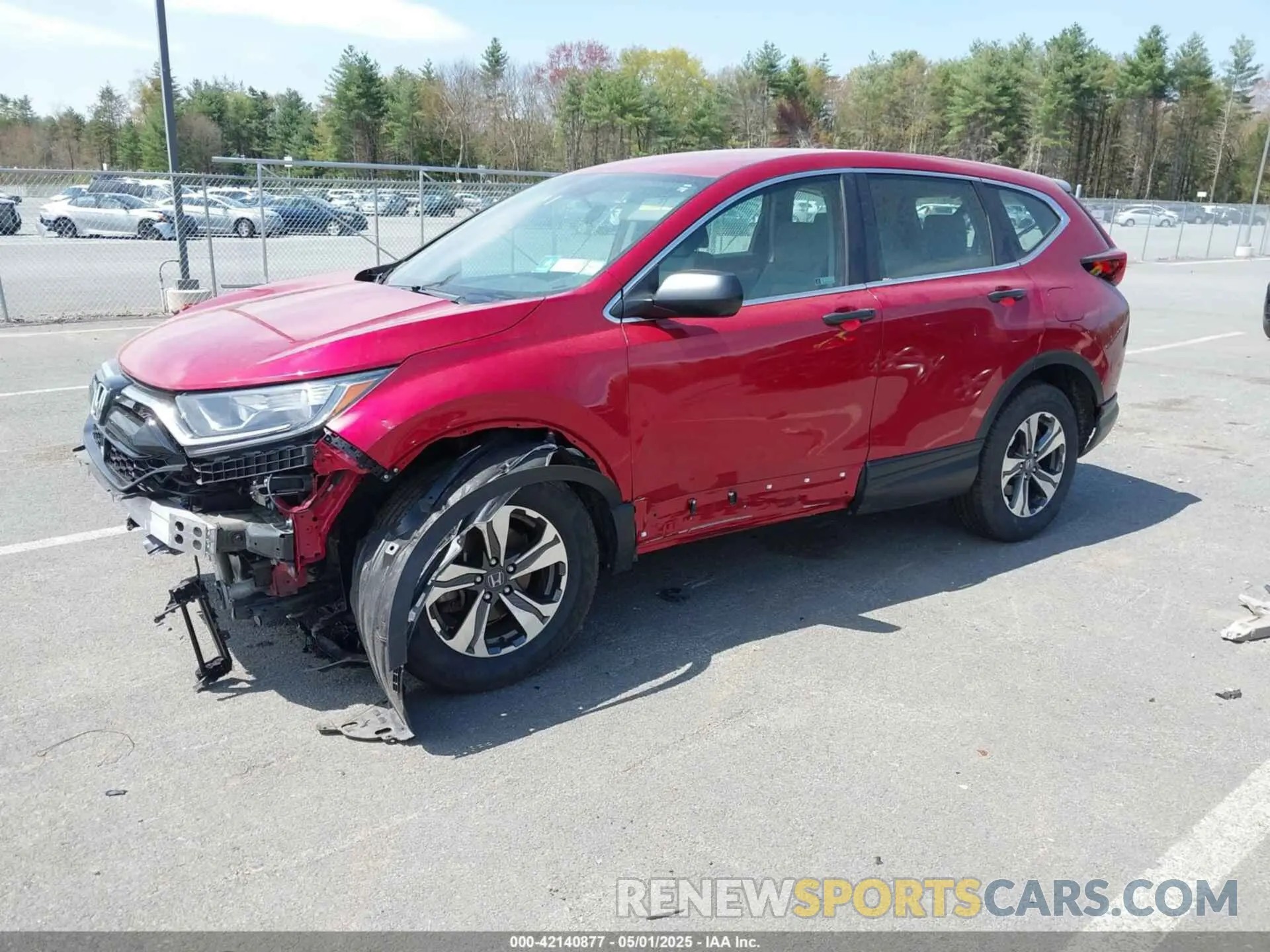 2 Photograph of a damaged car 2HKRW2H2XLH621082 HONDA CR-V 2020