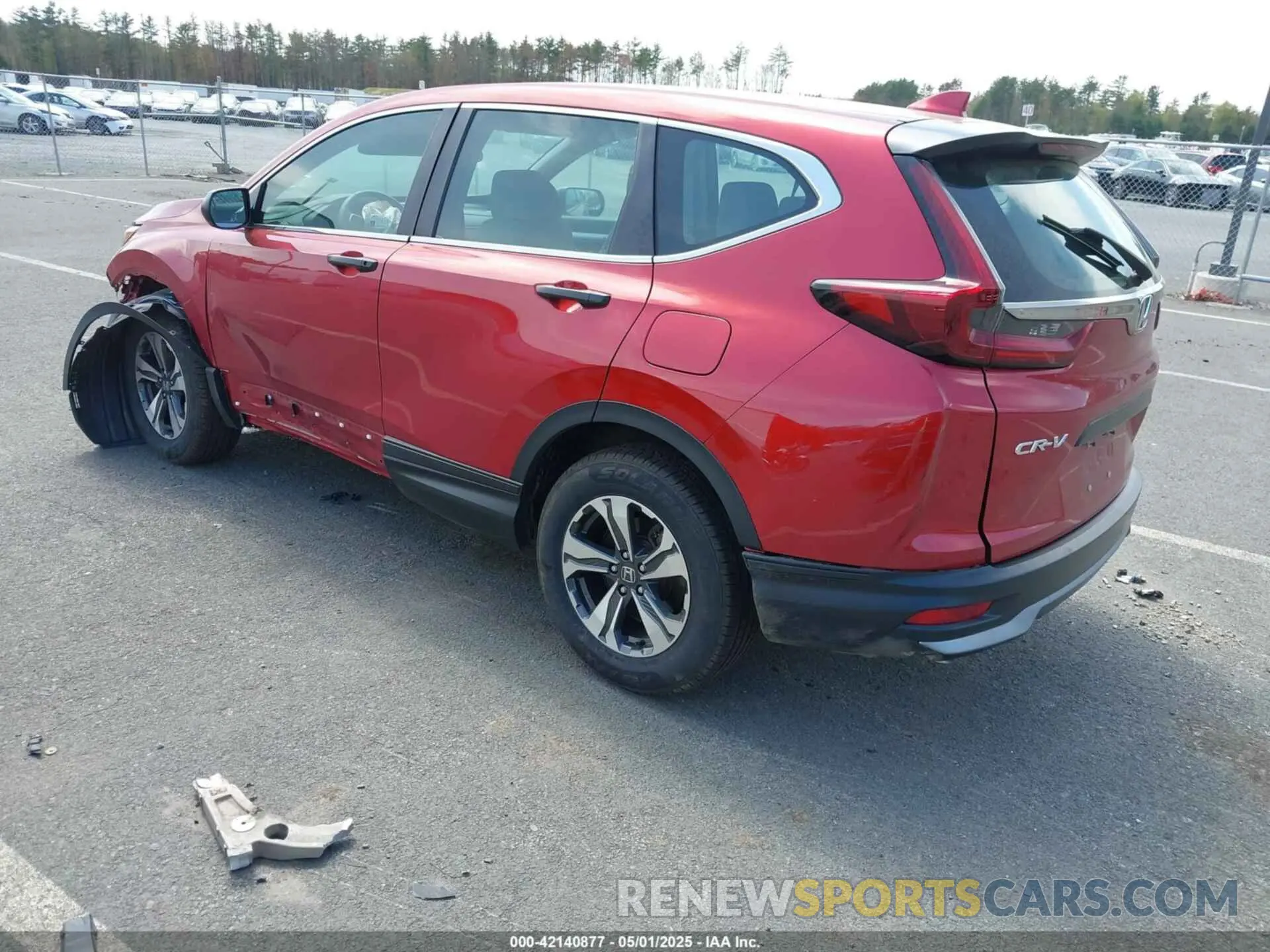 3 Photograph of a damaged car 2HKRW2H2XLH621082 HONDA CR-V 2020