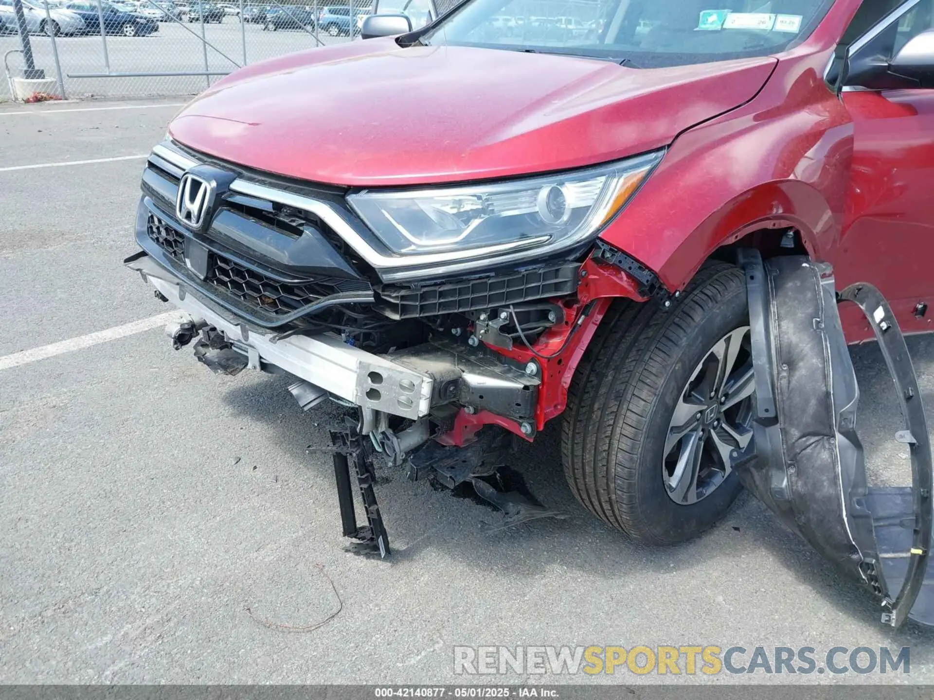 6 Photograph of a damaged car 2HKRW2H2XLH621082 HONDA CR-V 2020
