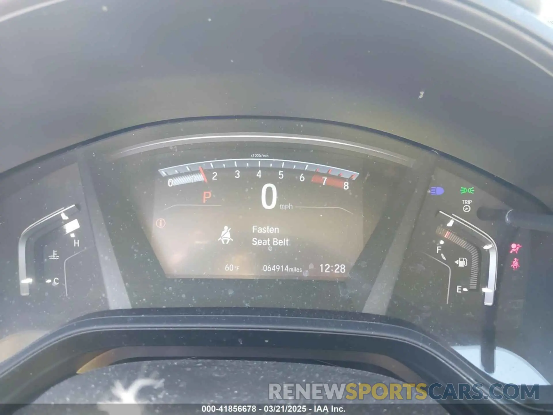 7 Photograph of a damaged car 2HKRW2H2XLH633684 HONDA CR-V 2020