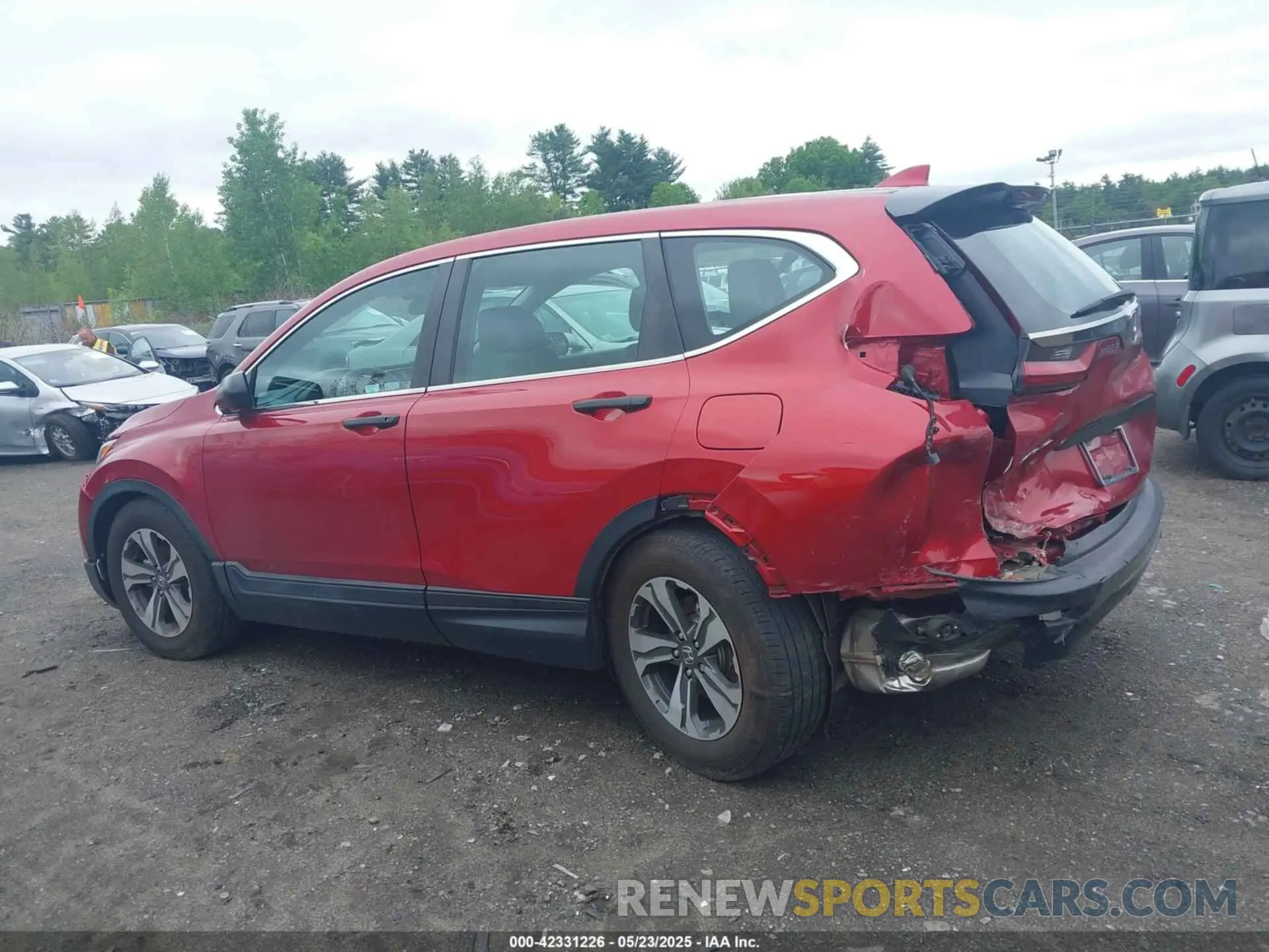14 Photograph of a damaged car 2HKRW2H2XLH649951 HONDA CR-V 2020