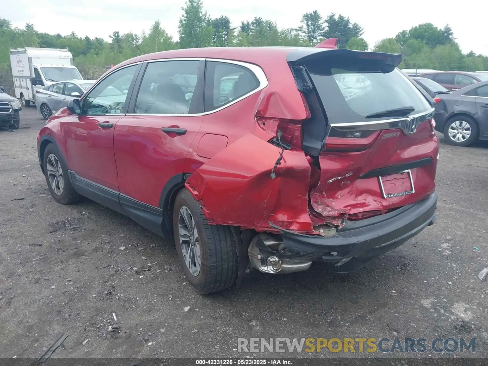 3 Photograph of a damaged car 2HKRW2H2XLH649951 HONDA CR-V 2020