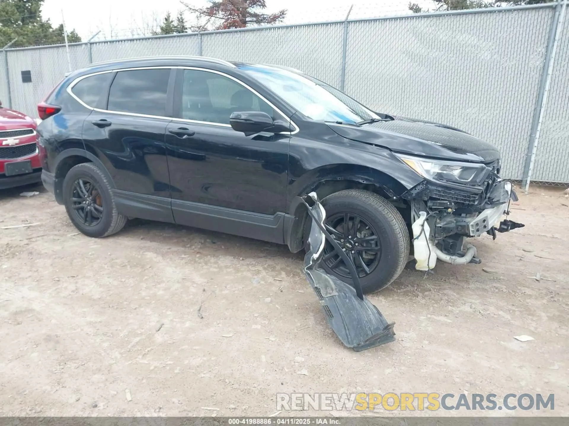 1 Photograph of a damaged car 2HKRW2H42LH238237 HONDA CR-V 2020