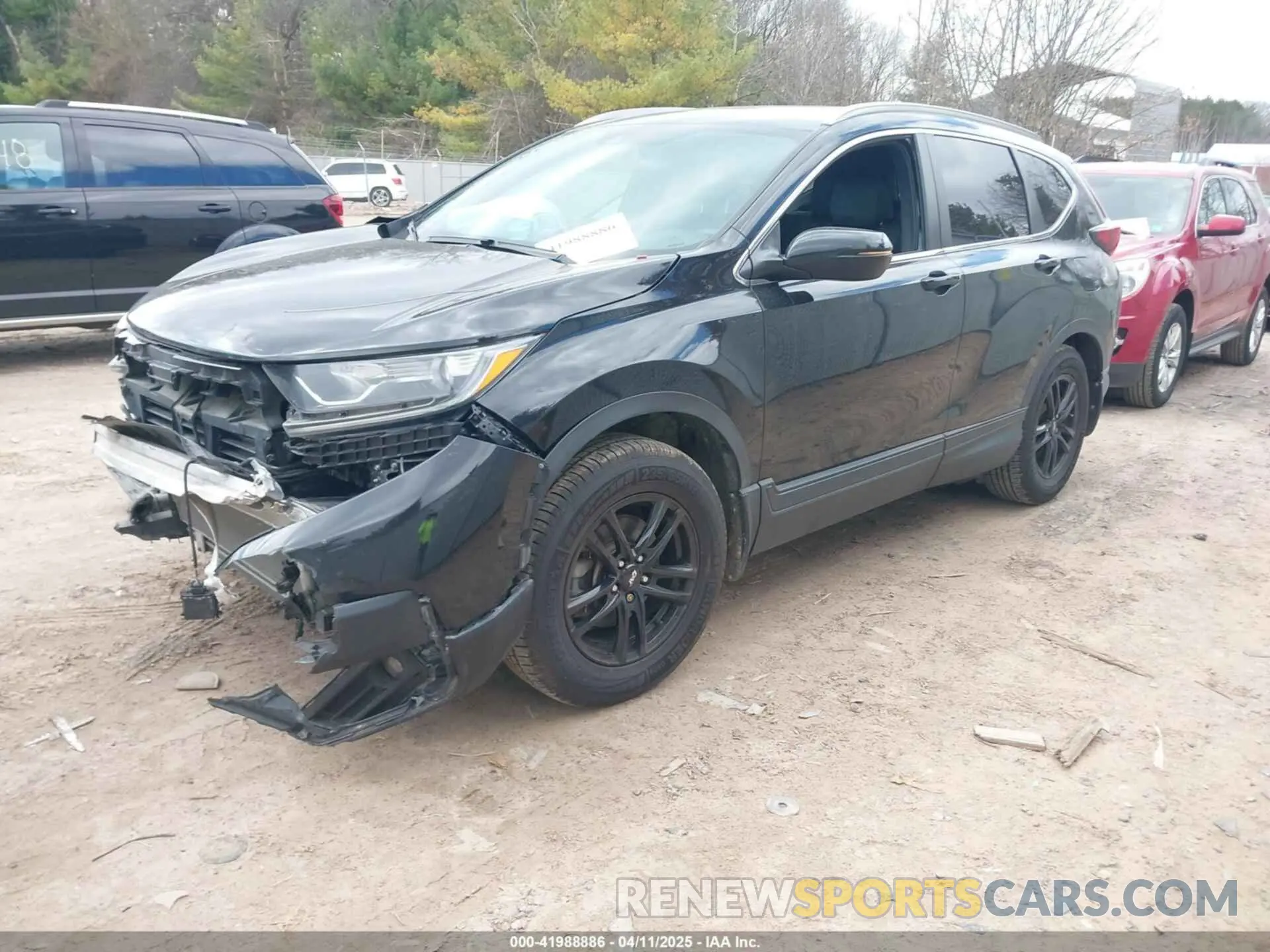 2 Photograph of a damaged car 2HKRW2H42LH238237 HONDA CR-V 2020