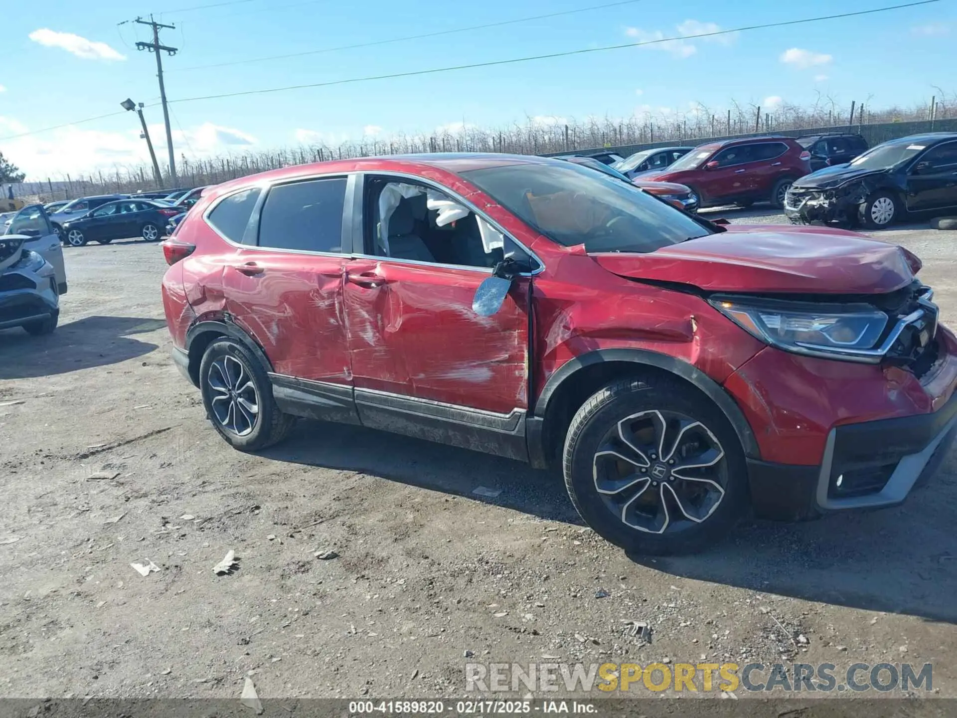 13 Photograph of a damaged car 2HKRW2H50LH657437 HONDA CR-V 2020