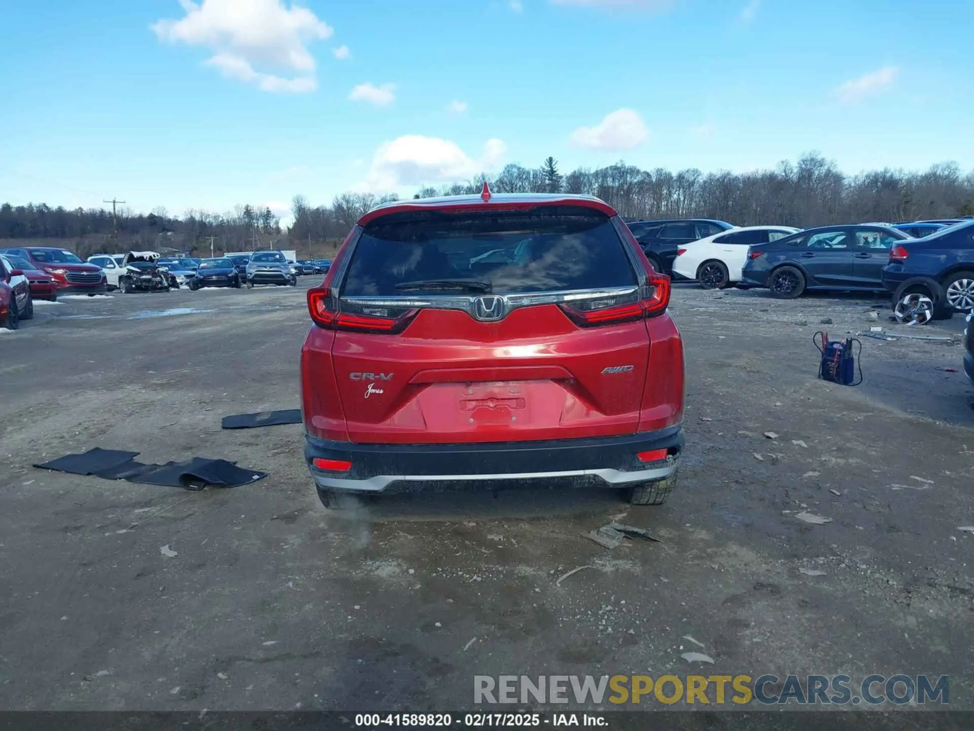 16 Photograph of a damaged car 2HKRW2H50LH657437 HONDA CR-V 2020