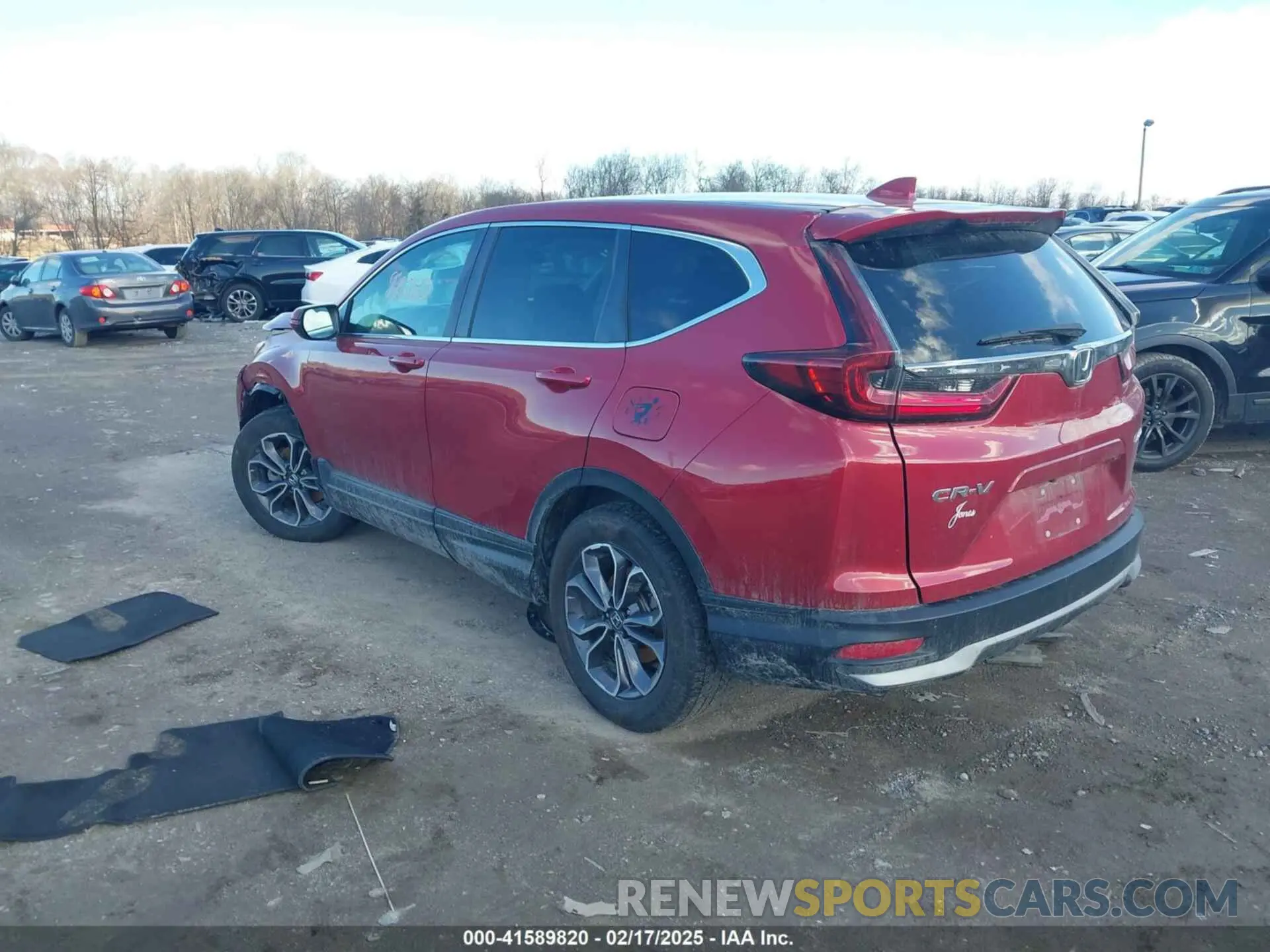 3 Photograph of a damaged car 2HKRW2H50LH657437 HONDA CR-V 2020