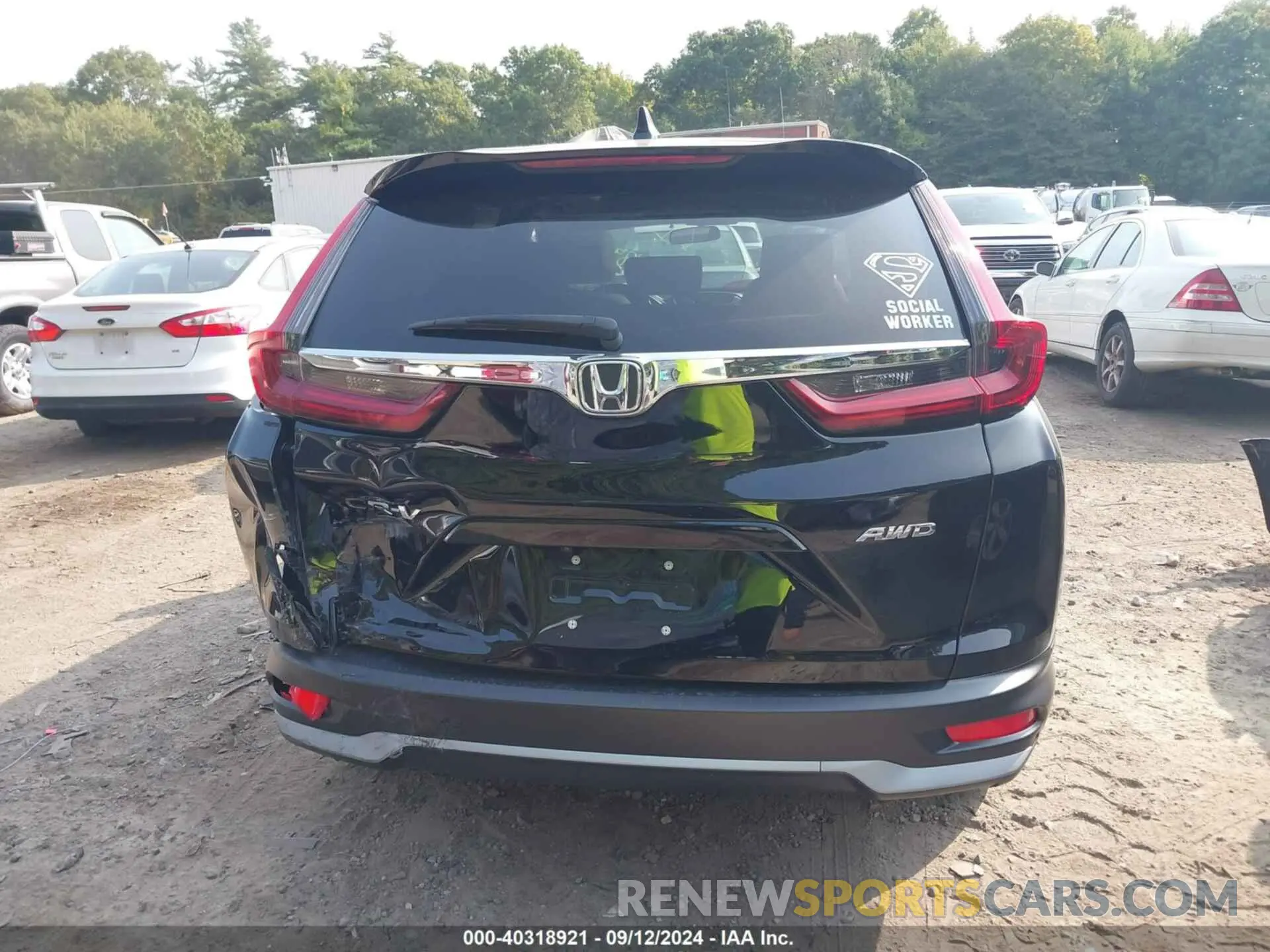 16 Photograph of a damaged car 2HKRW2H51LH655681 HONDA CR-V 2020