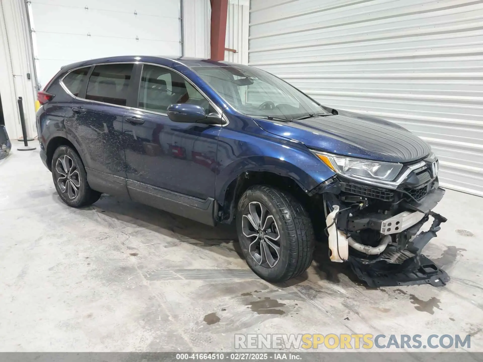 1 Photograph of a damaged car 2HKRW2H51LH672500 HONDA CR-V 2020