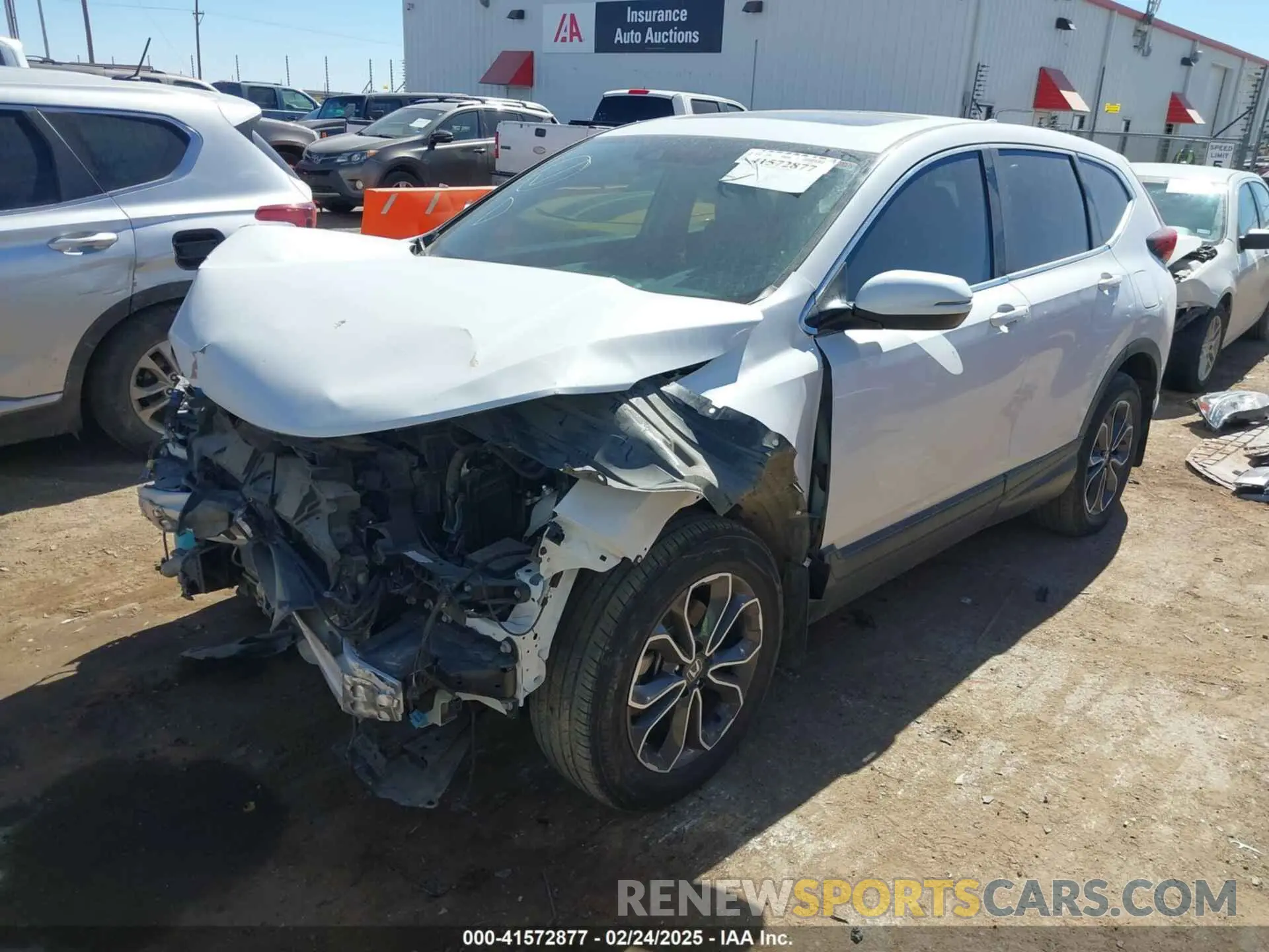 2 Photograph of a damaged car 2HKRW2H51LH692844 HONDA CR-V 2020
