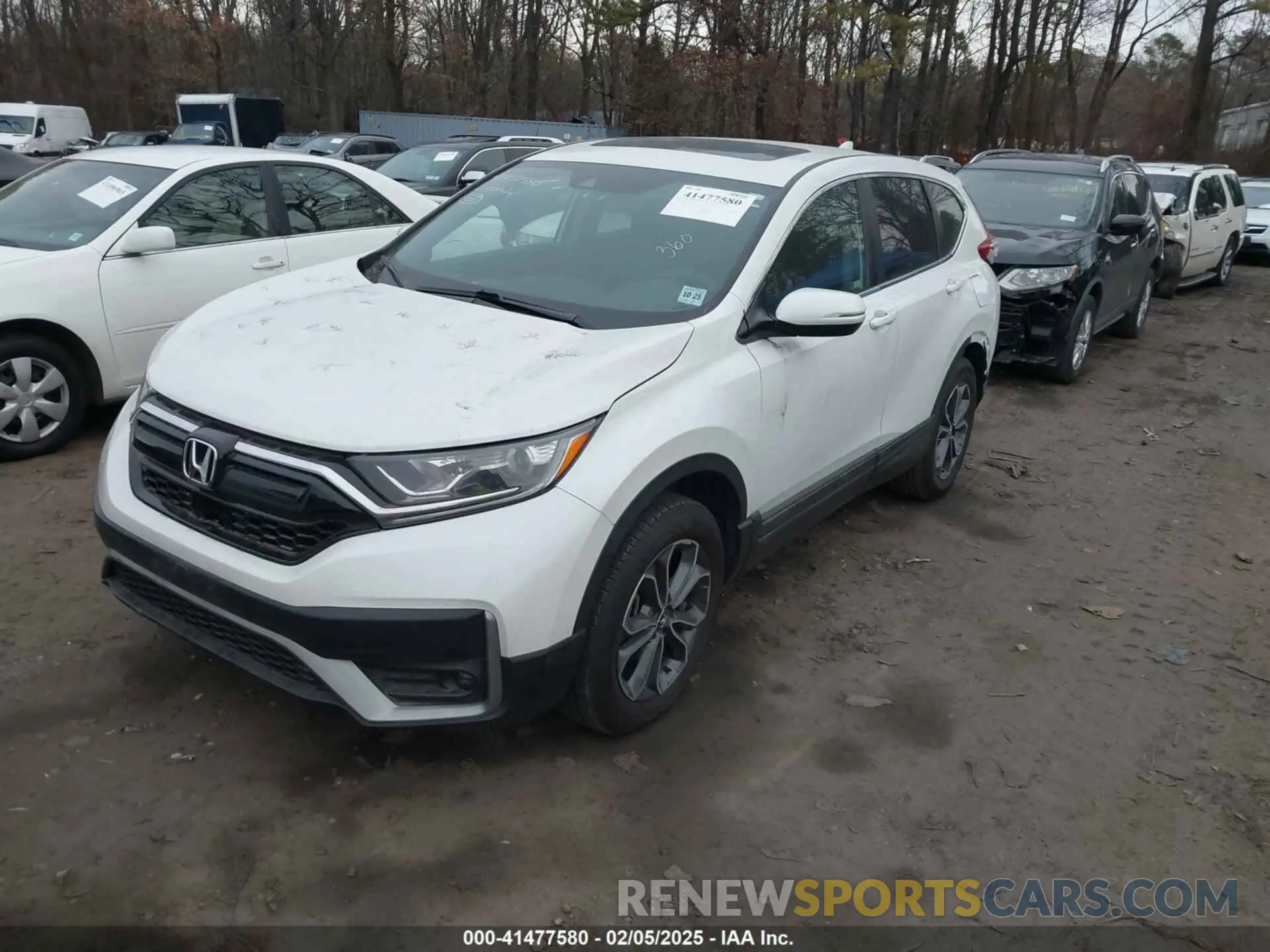 2 Photograph of a damaged car 2HKRW2H52LH611589 HONDA CR-V 2020