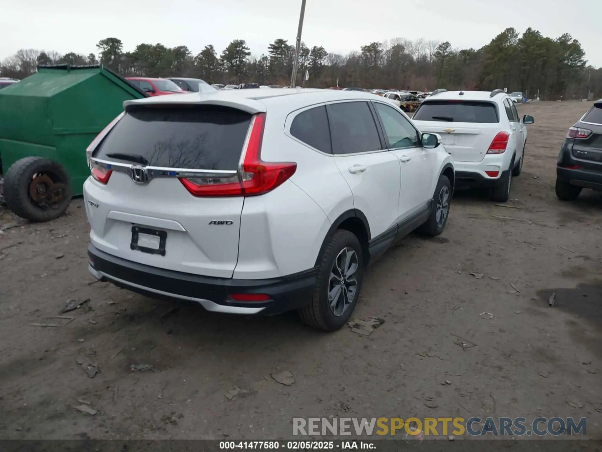 4 Photograph of a damaged car 2HKRW2H52LH611589 HONDA CR-V 2020