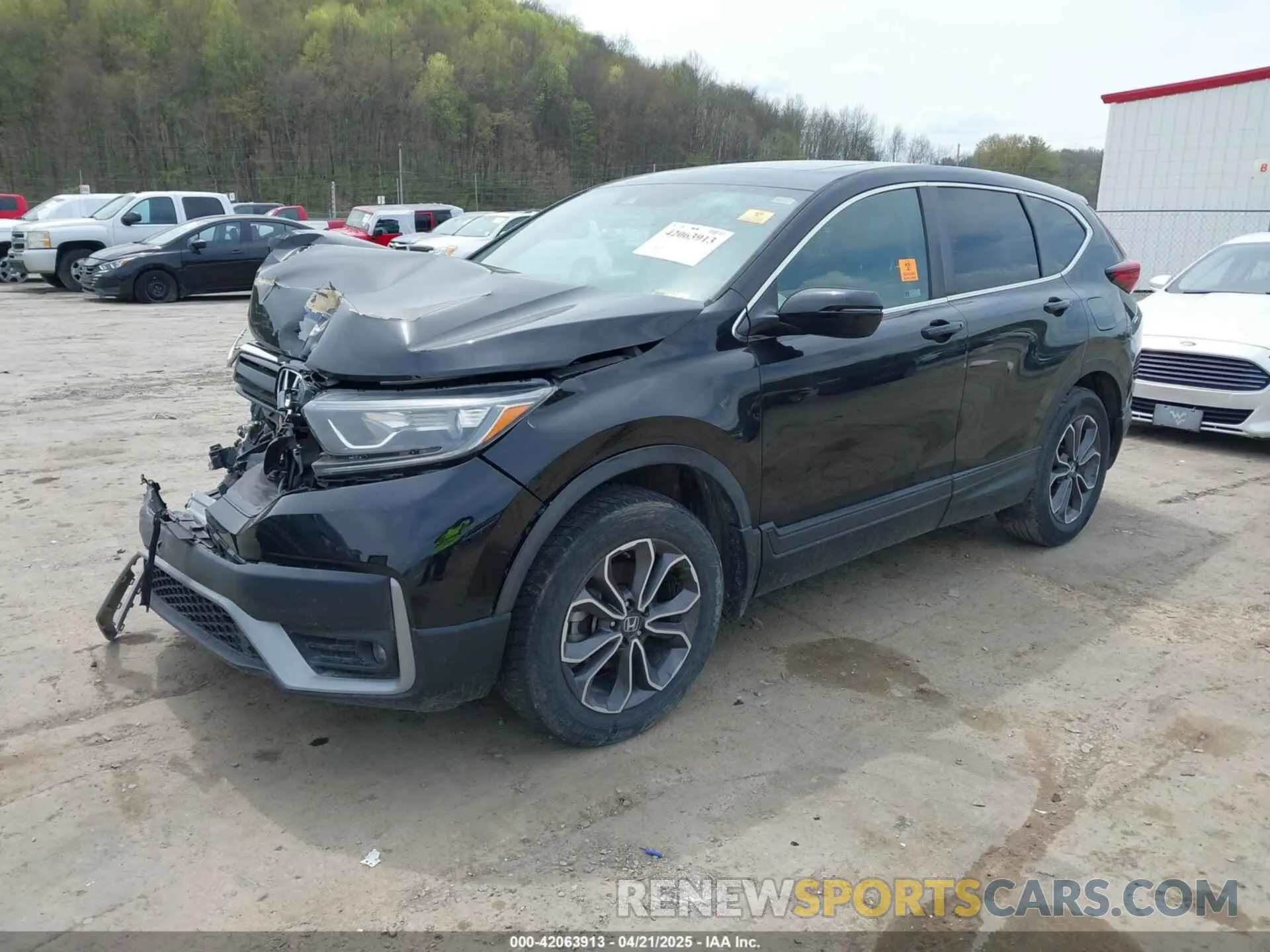2 Photograph of a damaged car 2HKRW2H56LH607691 HONDA CR-V 2020
