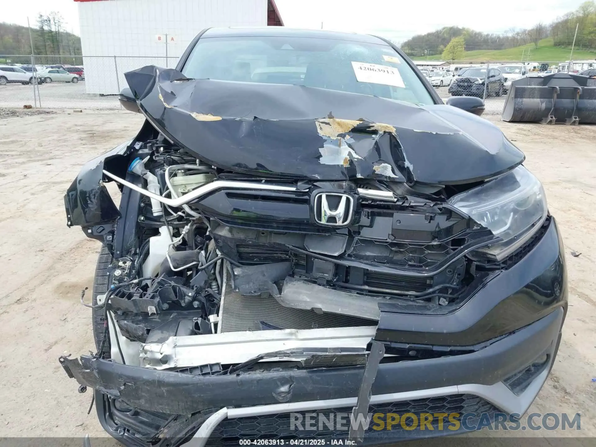 6 Photograph of a damaged car 2HKRW2H56LH607691 HONDA CR-V 2020
