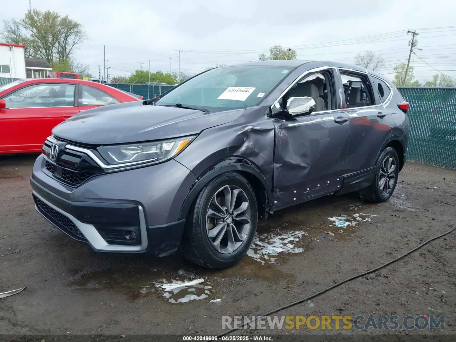 2 Photograph of a damaged car 2HKRW2H56LH650301 HONDA CR-V 2020