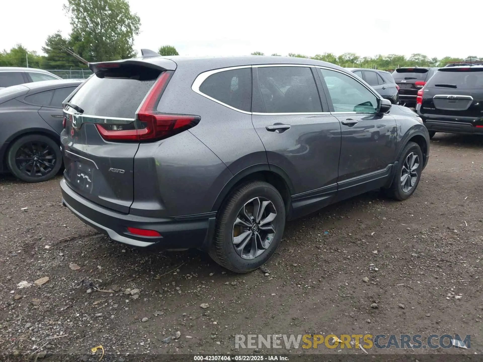 4 Photograph of a damaged car 2HKRW2H56LH661699 HONDA CR-V 2020