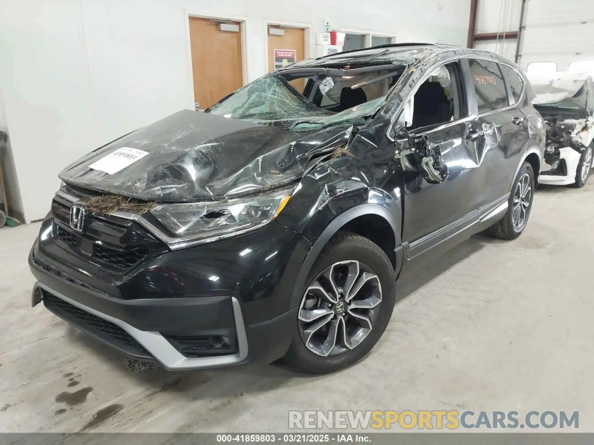 2 Photograph of a damaged car 2HKRW2H57LH635497 HONDA CR-V 2020