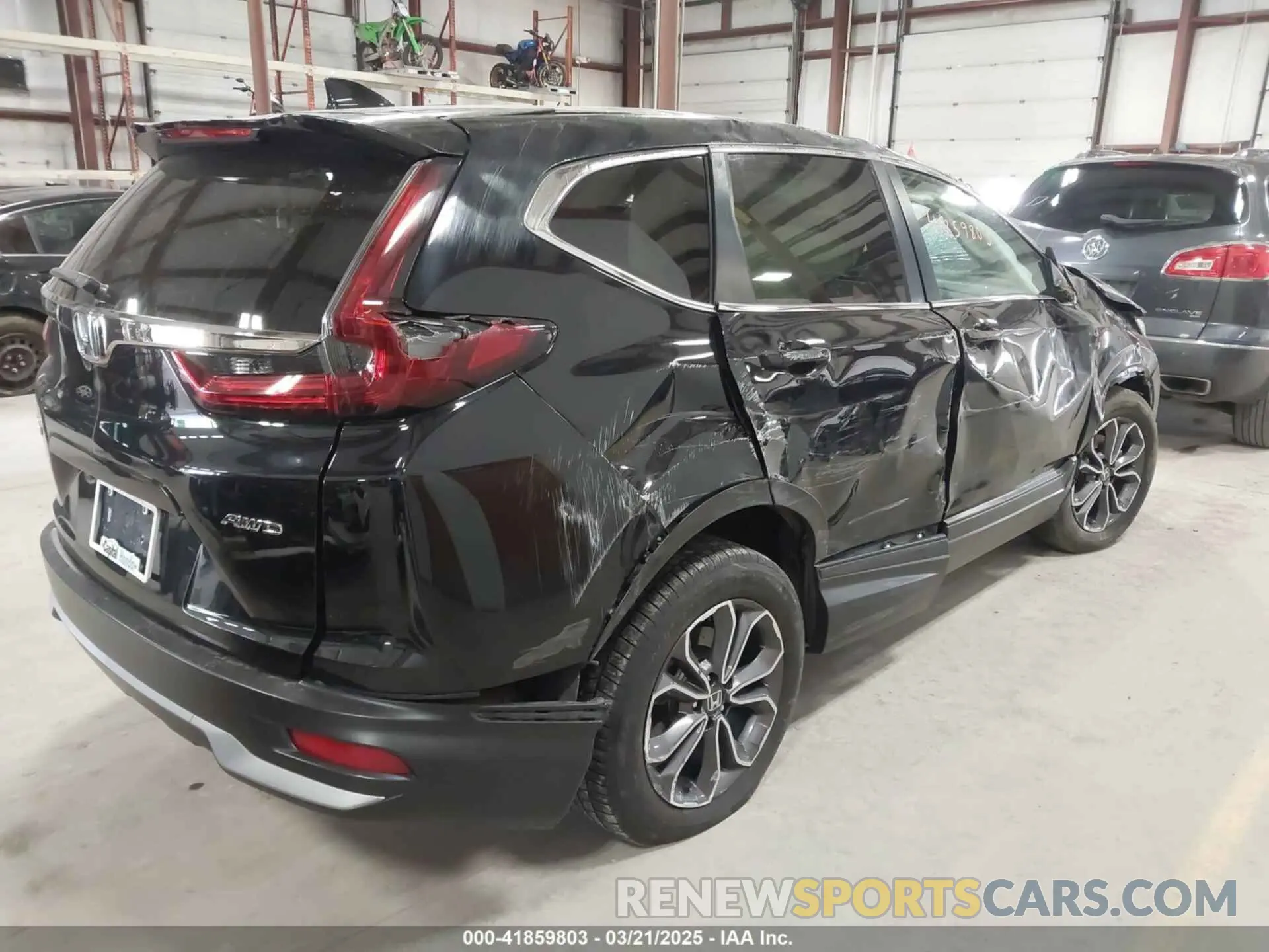 4 Photograph of a damaged car 2HKRW2H57LH635497 HONDA CR-V 2020