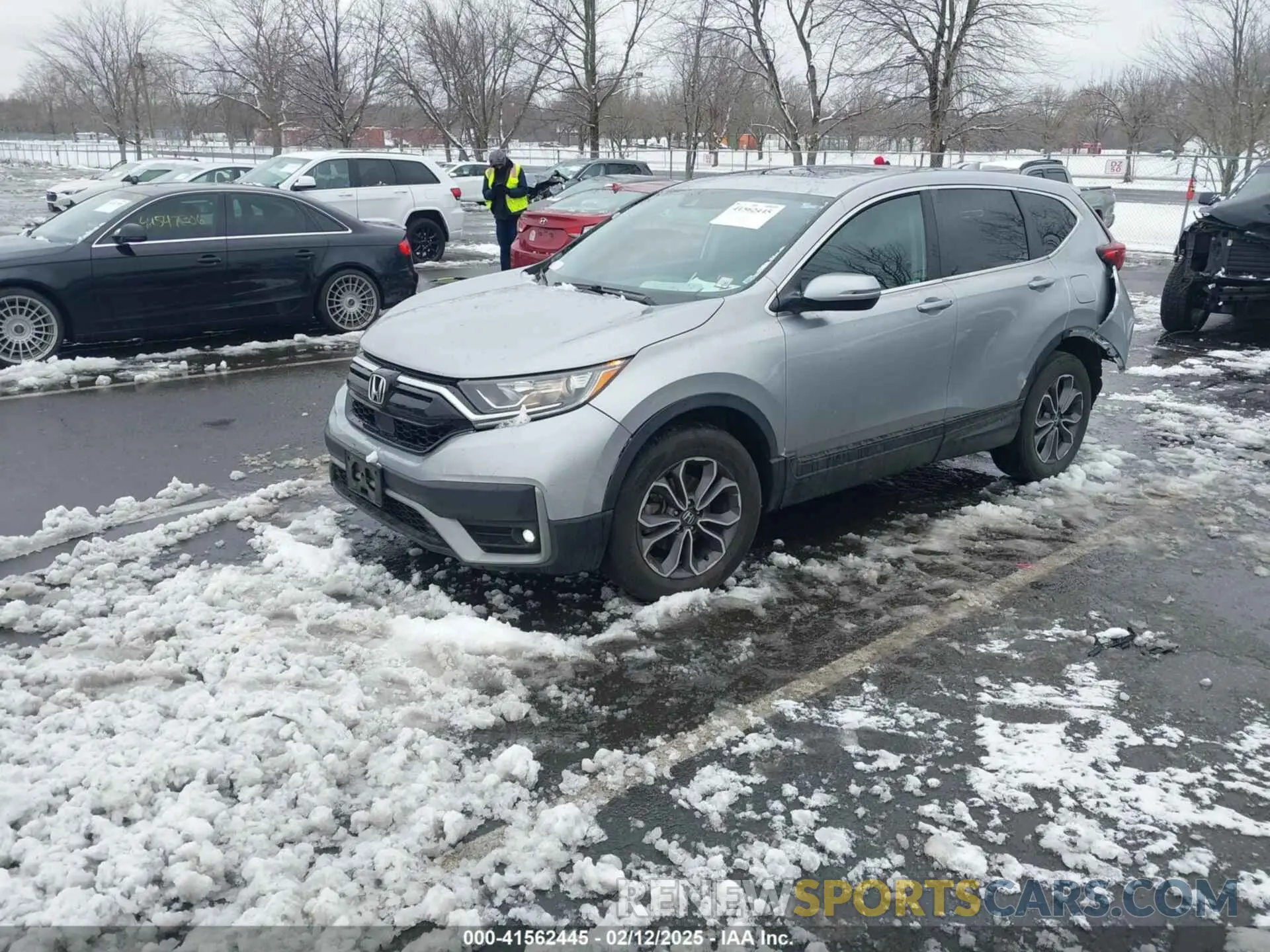 2 Photograph of a damaged car 2HKRW2H57LH696512 HONDA CR-V 2020