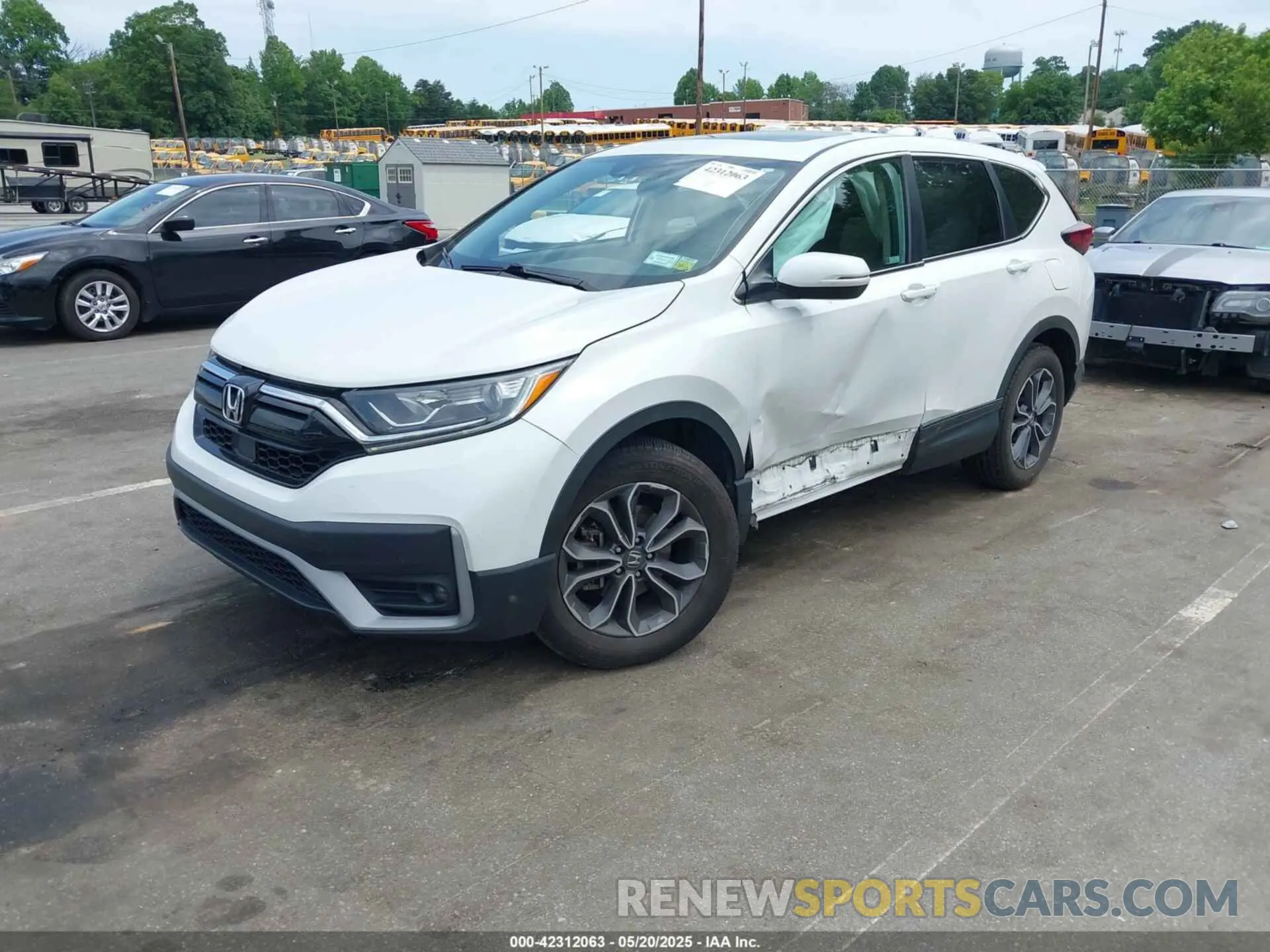 2 Photograph of a damaged car 2HKRW2H57LH699426 HONDA CR-V 2020