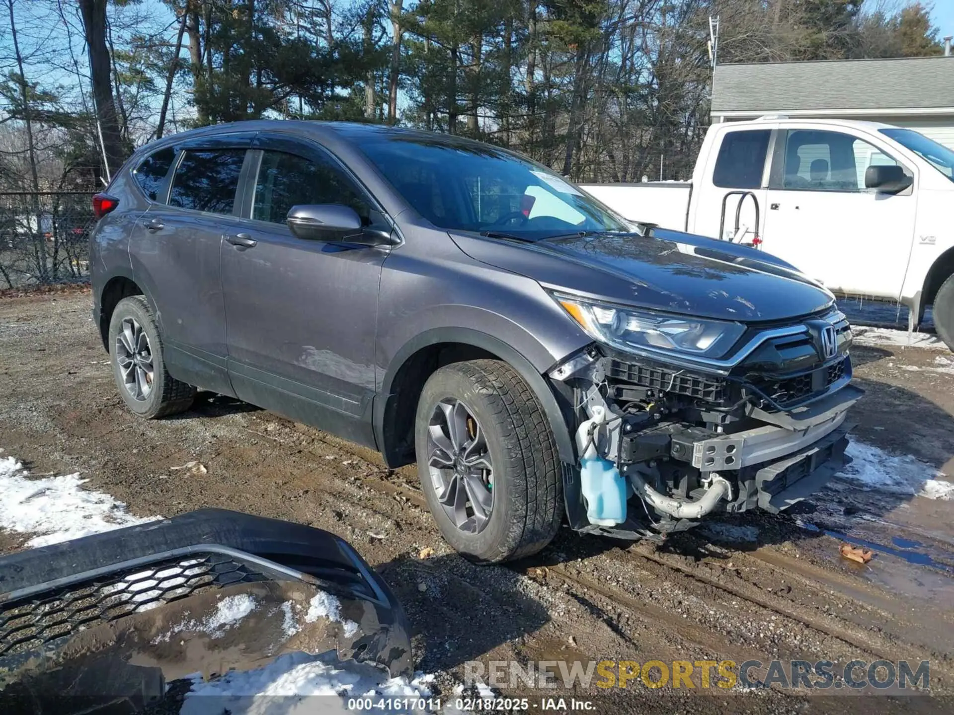 1 Photograph of a damaged car 2HKRW2H59LH606857 HONDA CR-V 2020