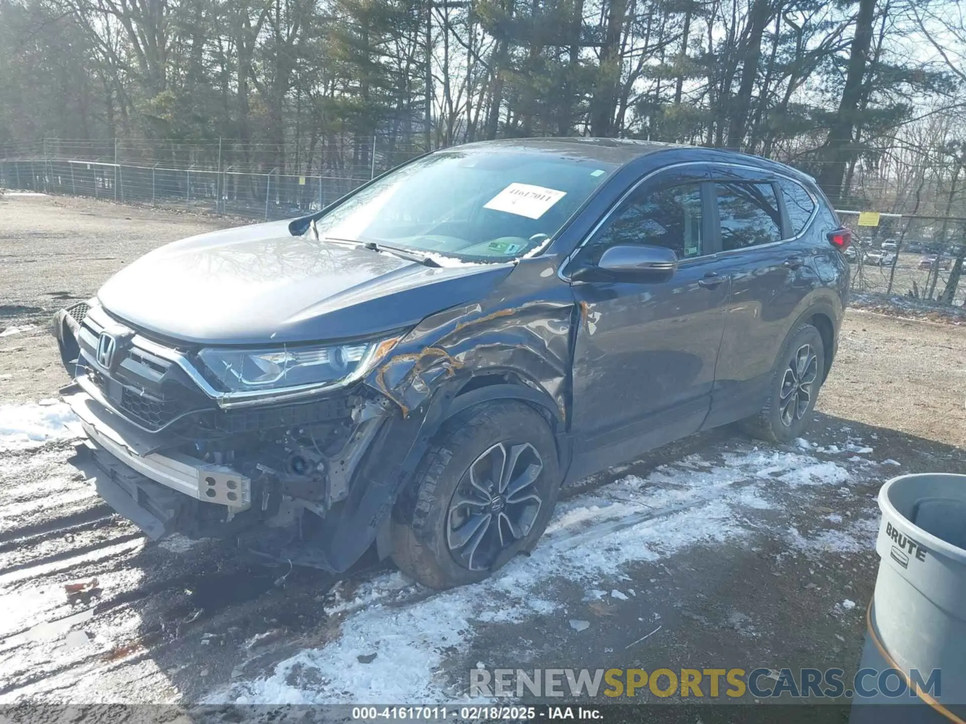 2 Photograph of a damaged car 2HKRW2H59LH606857 HONDA CR-V 2020