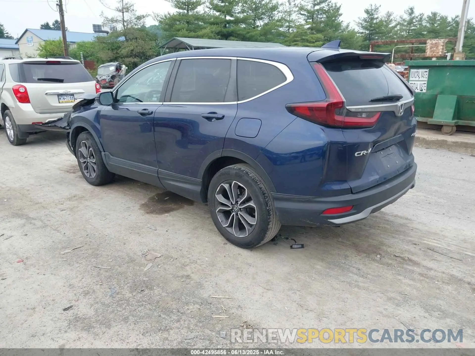 3 Photograph of a damaged car 2HKRW2H59LH614103 HONDA CR-V 2020