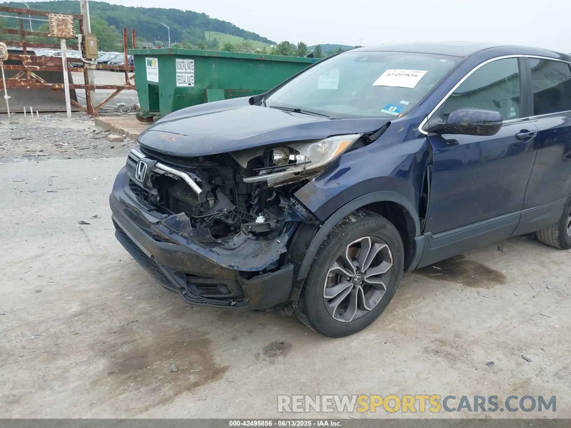6 Photograph of a damaged car 2HKRW2H59LH614103 HONDA CR-V 2020